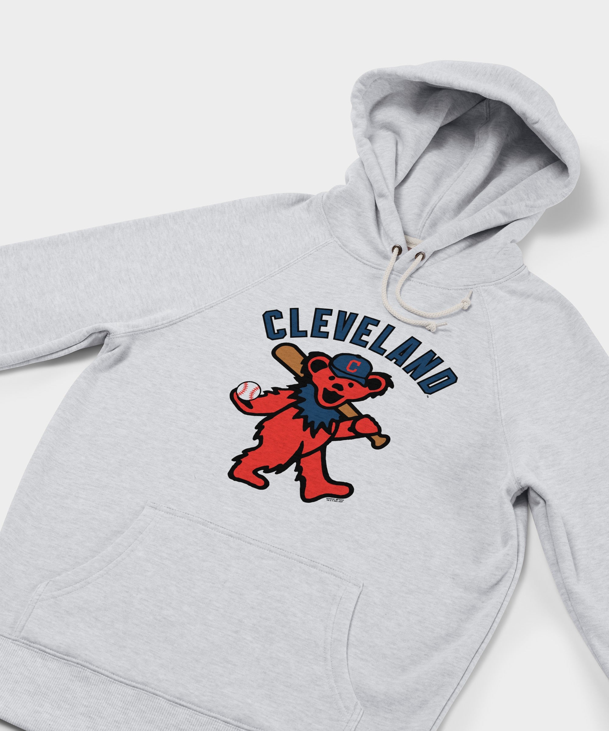 Mlb X Grateful Dead X Cleveland Baseball Hoodie