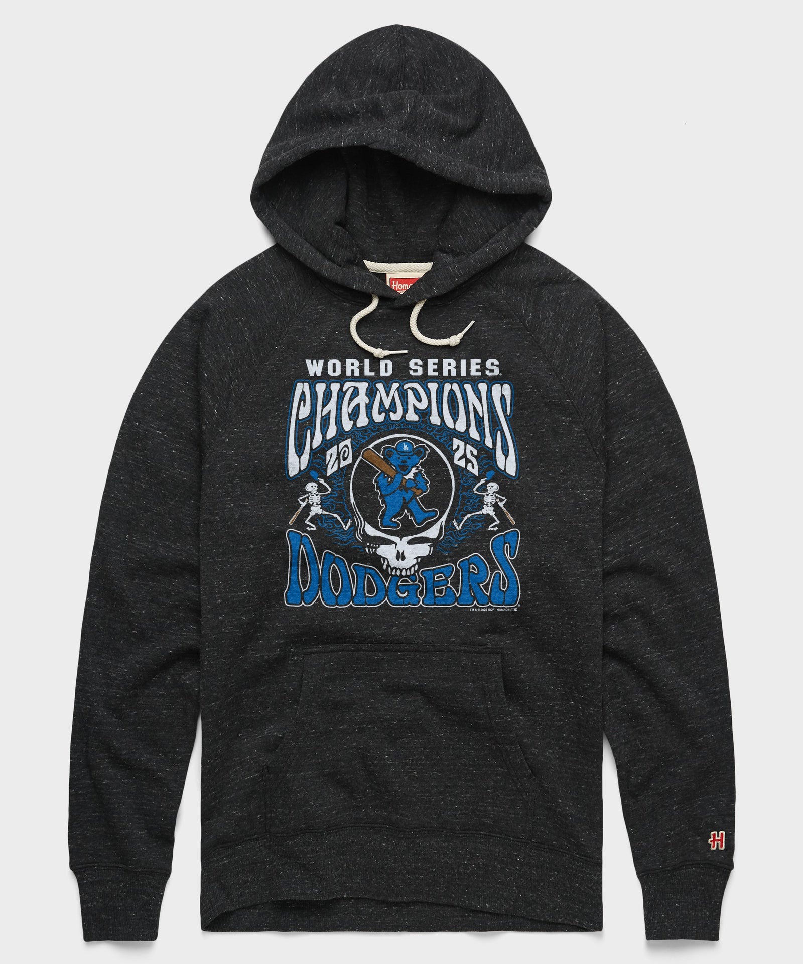 Mlb X Grateful Dead X Dodgers World Series Champions 2025 Hoodie