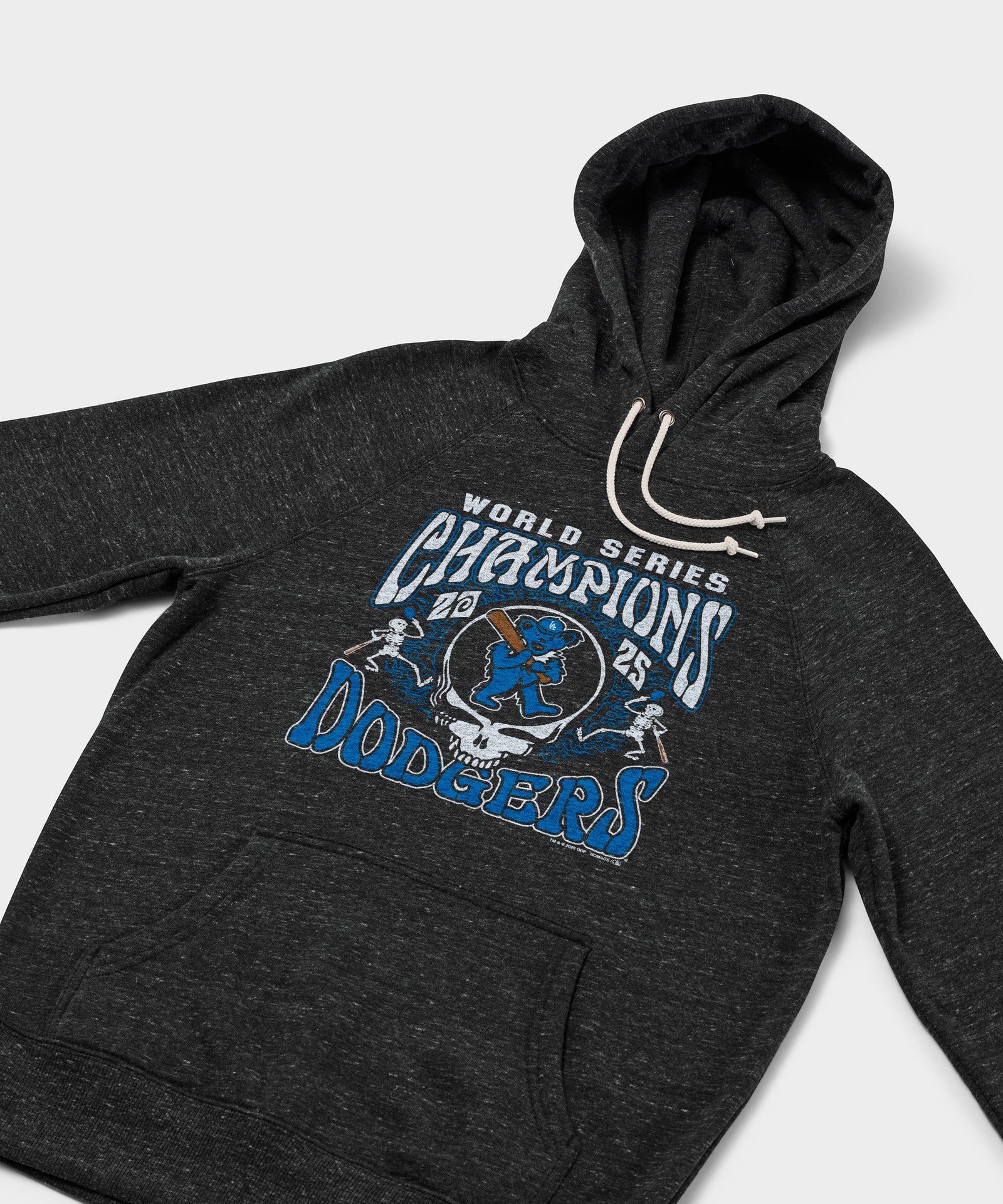 Mlb X Grateful Dead X Dodgers World Series Champions 2025 Hoodie