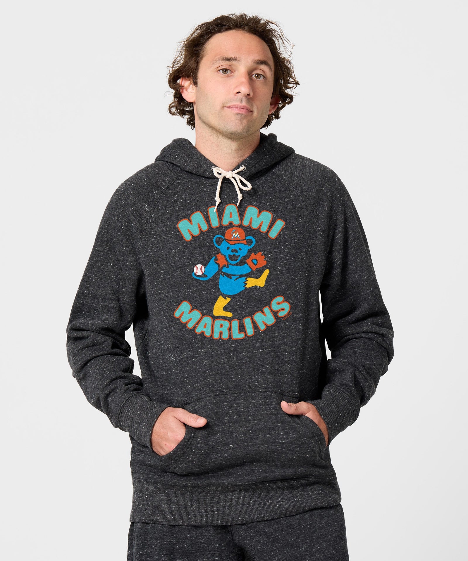 Mlb X Grateful Dead X Marlins Hoodie
