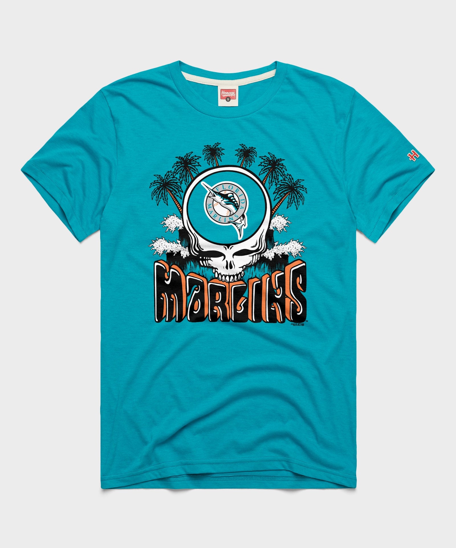 Mlb X Grateful Dead X Marlins Skull