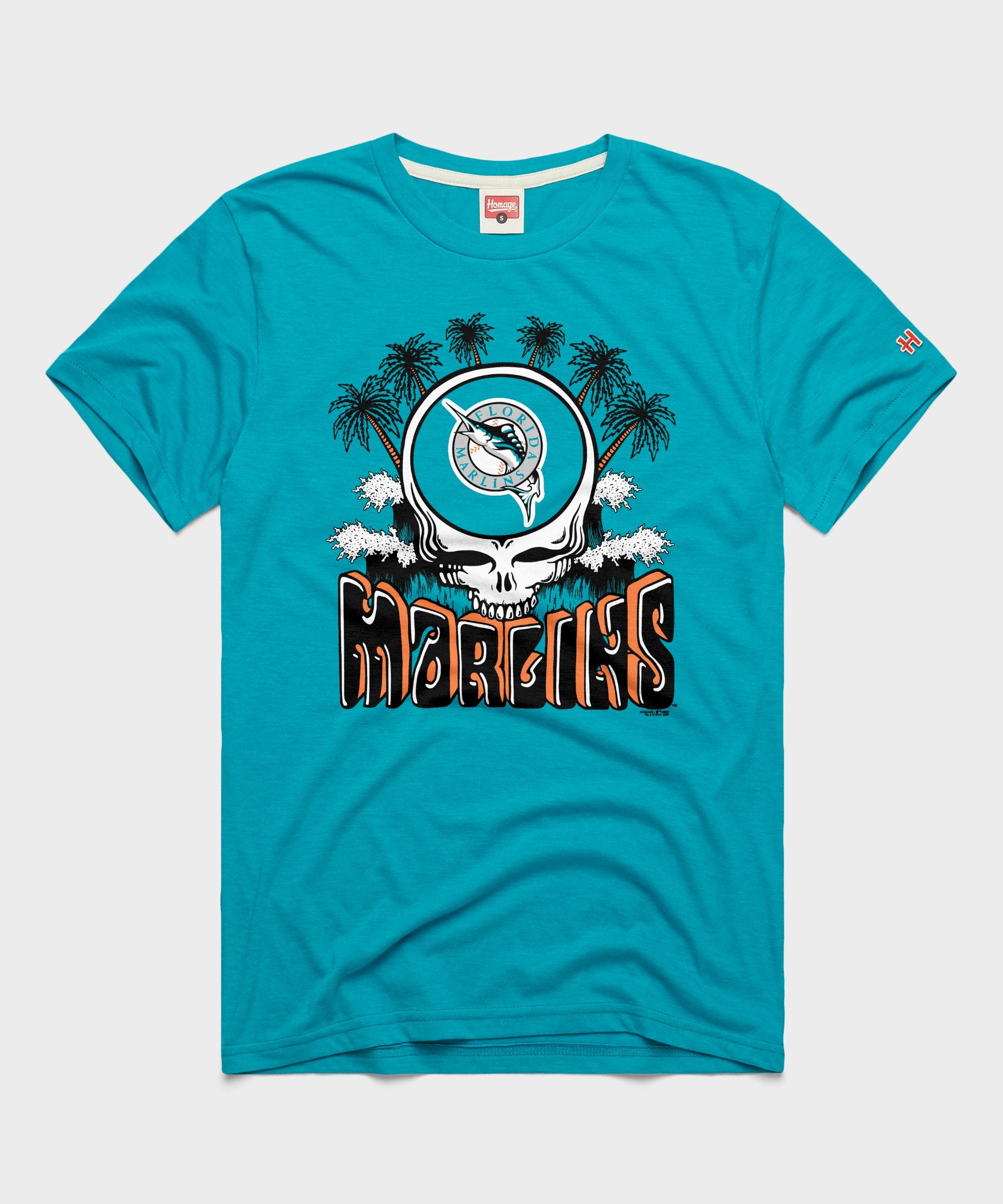 Mlb X Grateful Dead X Marlins Skull
