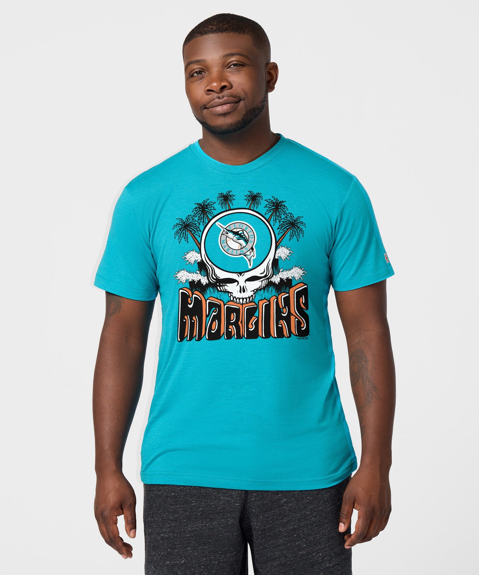 Mlb X Grateful Dead X Marlins Skull