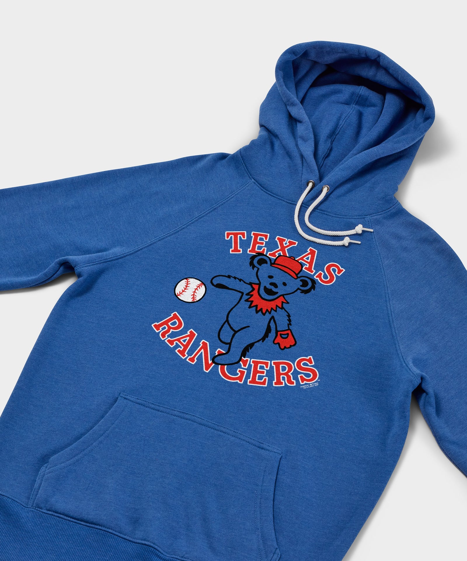Mlb X Grateful Dead X Rangers Hoodie