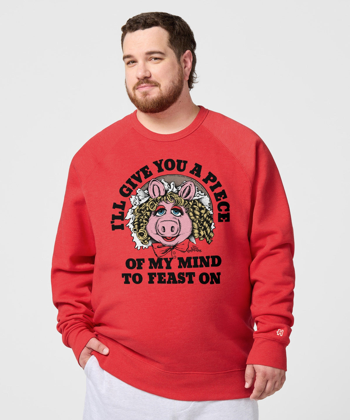 Muppet Christmas Carol Miss Piggy Crewneck
