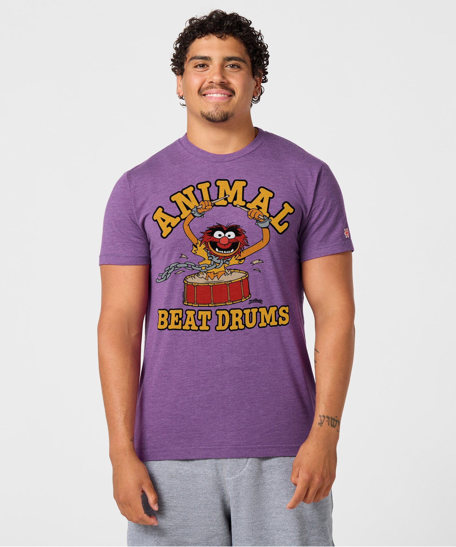 Muppets Animal Beat Drums T Shirt