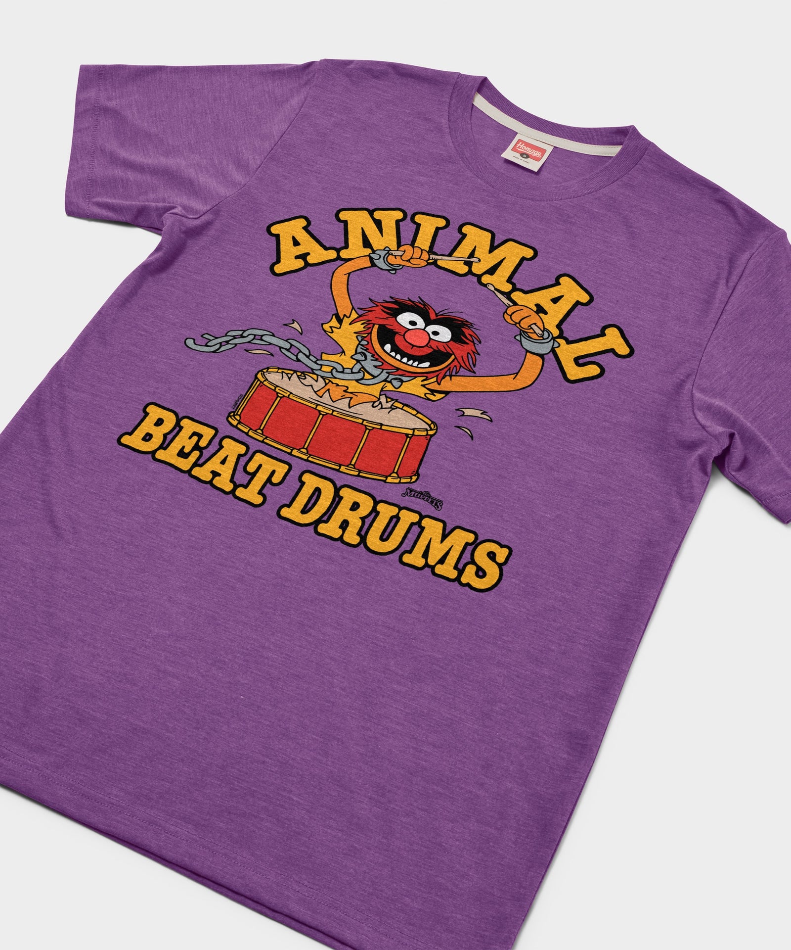 Muppets Animal Beat Drums T Shirt