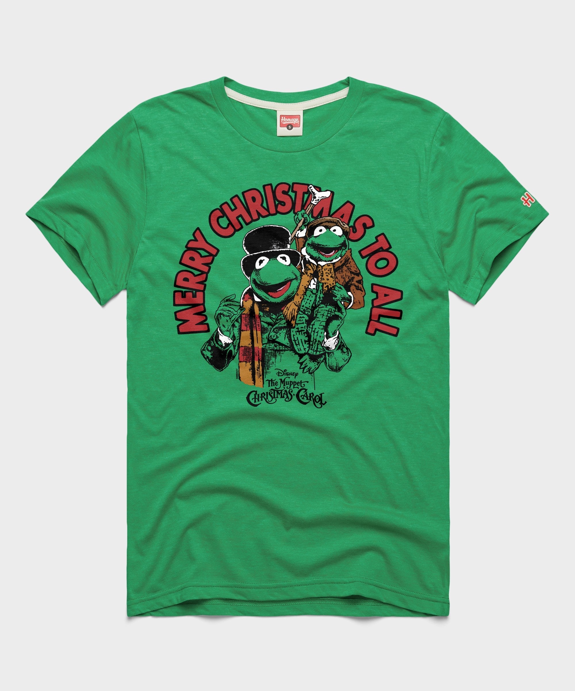 Muppets Merry Christmas To All Green