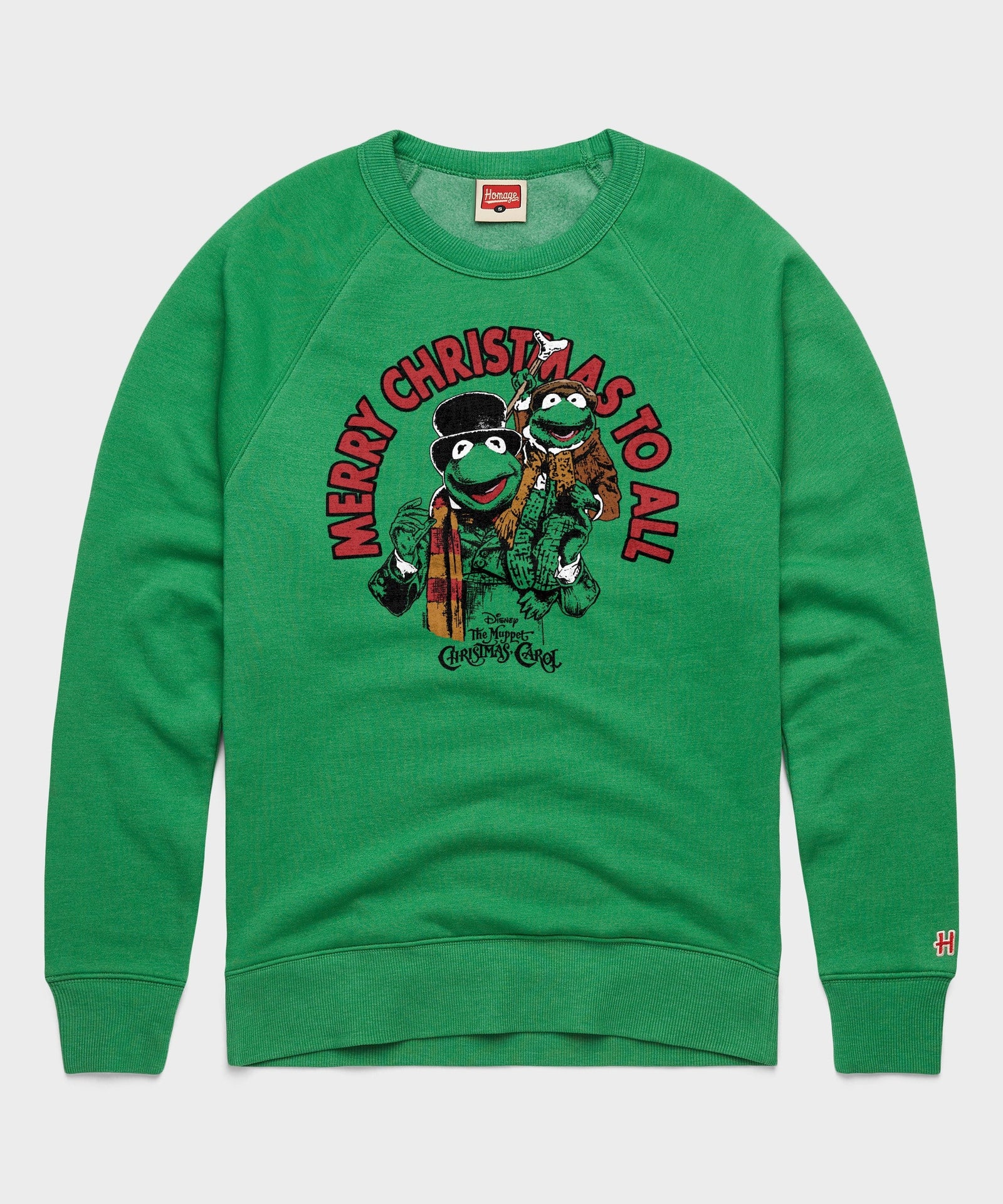 Muppets Merry Christmas To All Crewneck