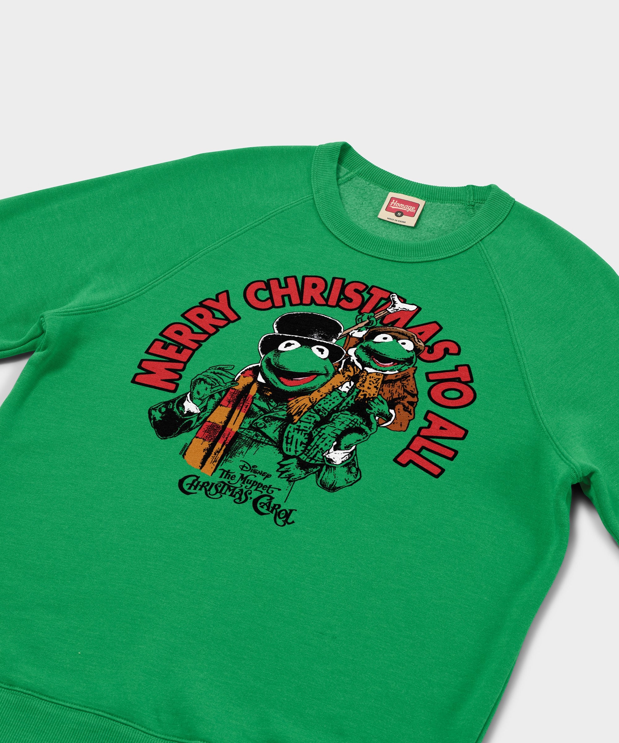 Muppets Merry Christmas To All Crewneck