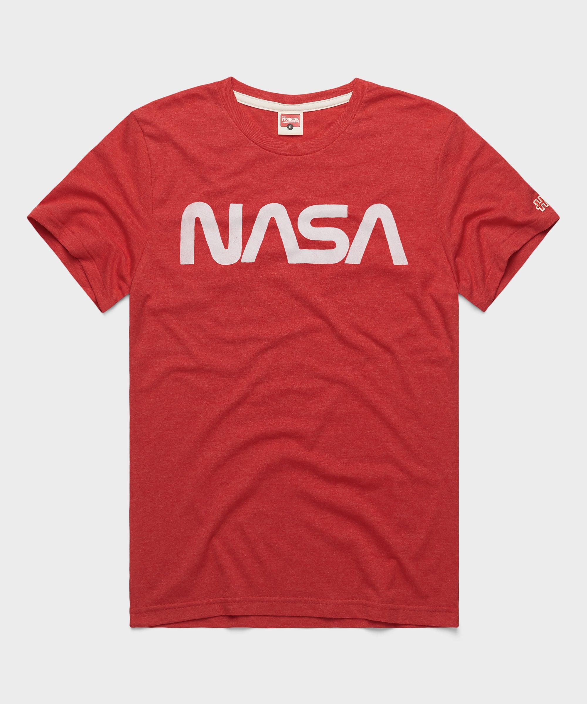NASA The Worm Logo Red