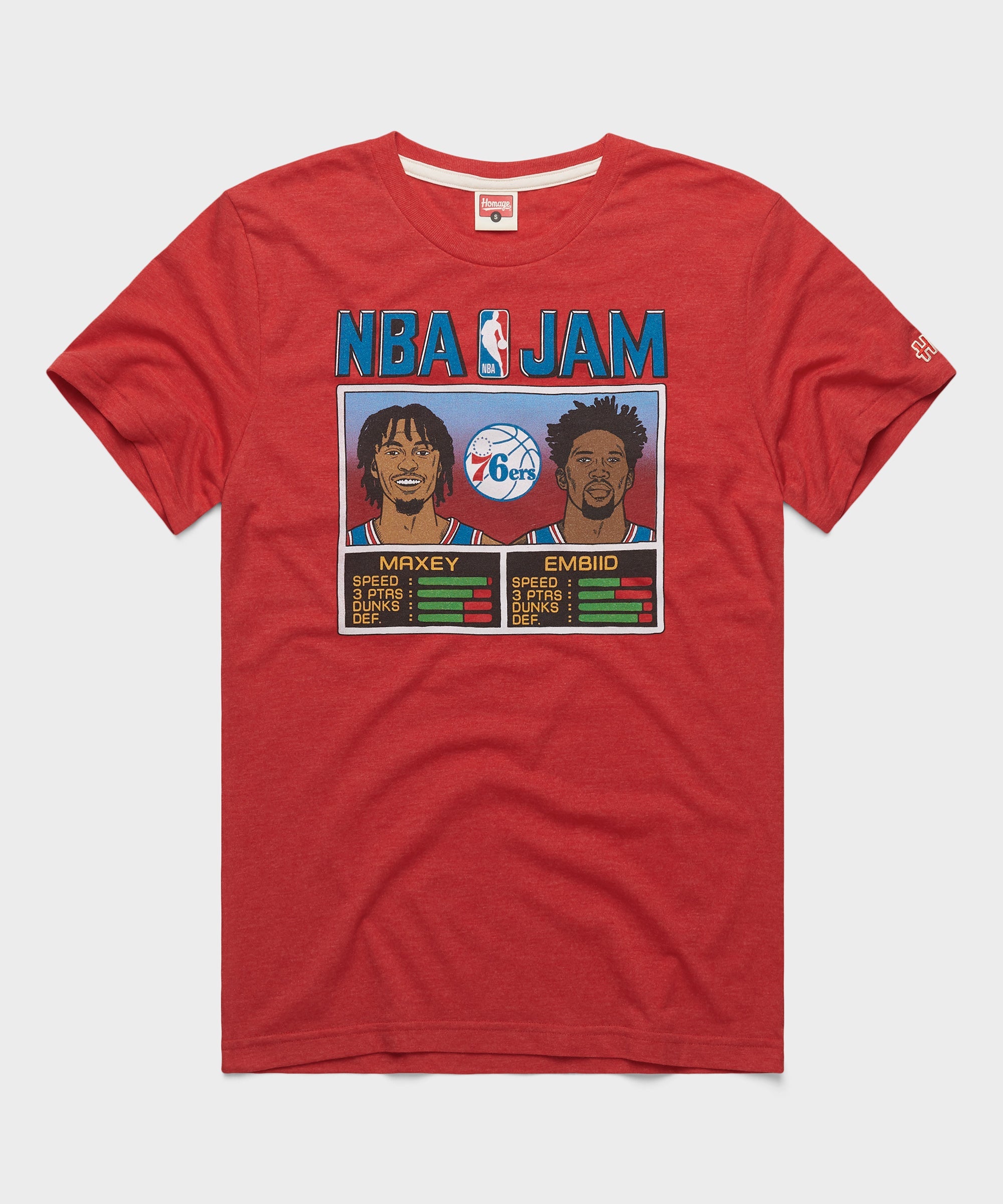 NBA Jam 76ers Maxey And Embiid