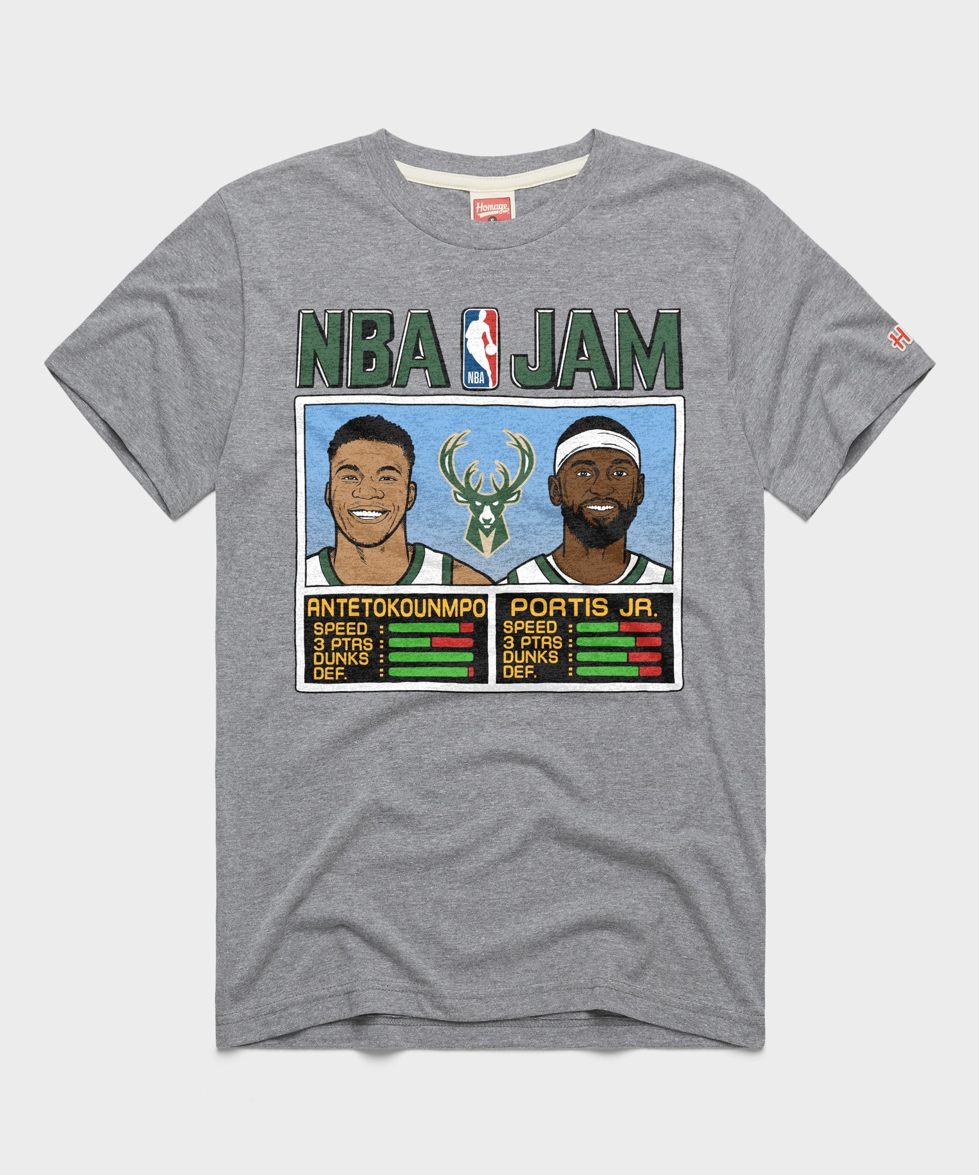 NBA Jam Bucks Antetokounmpo And Portis Jr.