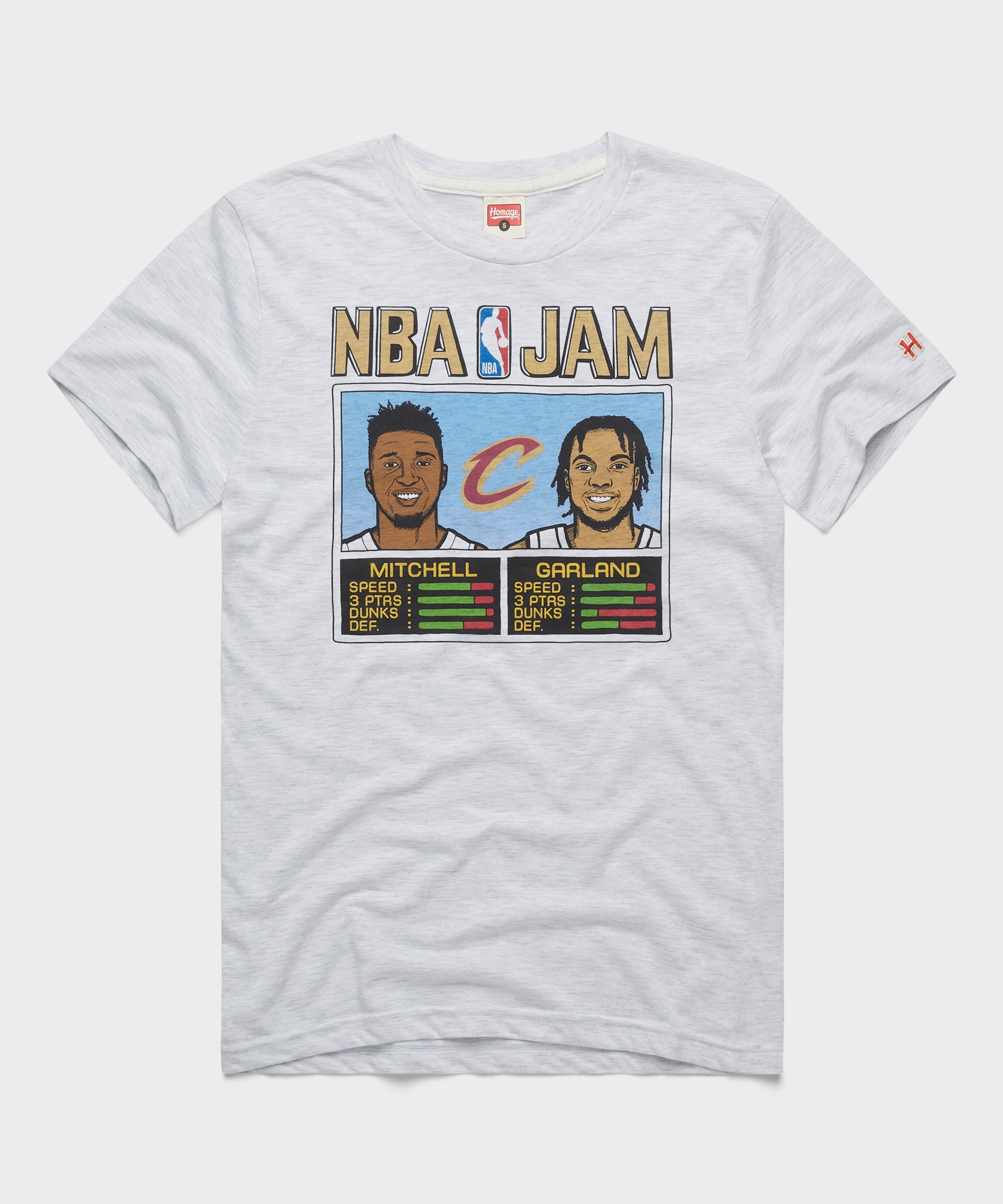 NBA Jam Cavs Mitchell And Garland