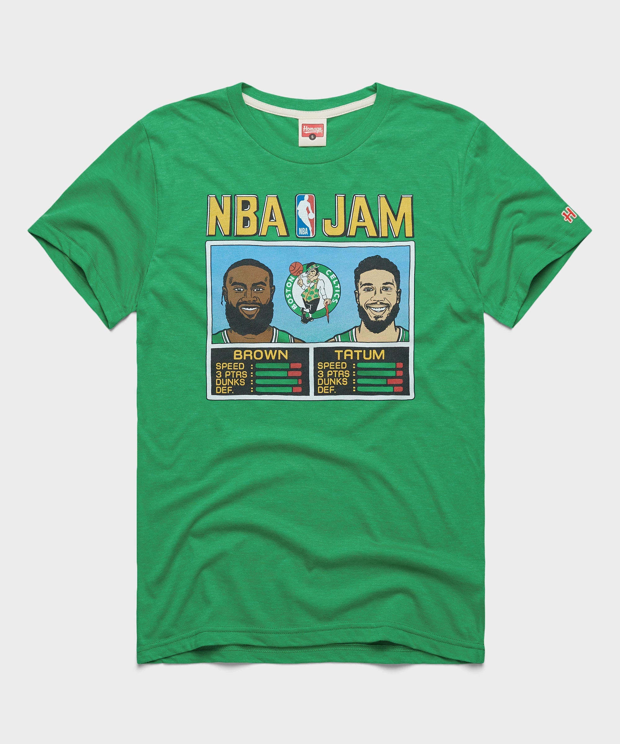 NBA Jam Celtics Brown And Tatum Green