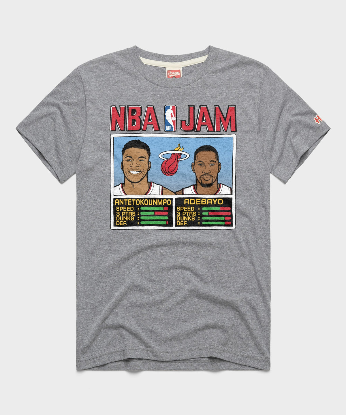 NBA Jam Heat Antetokounmpo And Adebayo