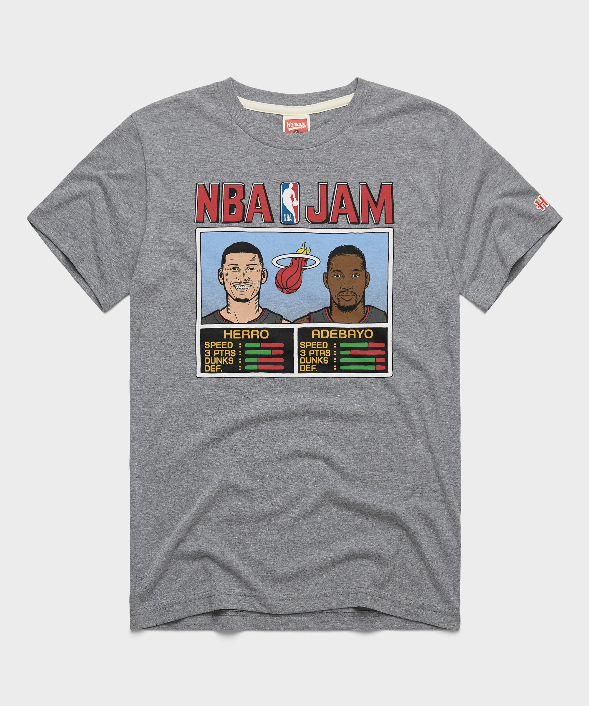 NBA Jam Heat Herro And Adebayo