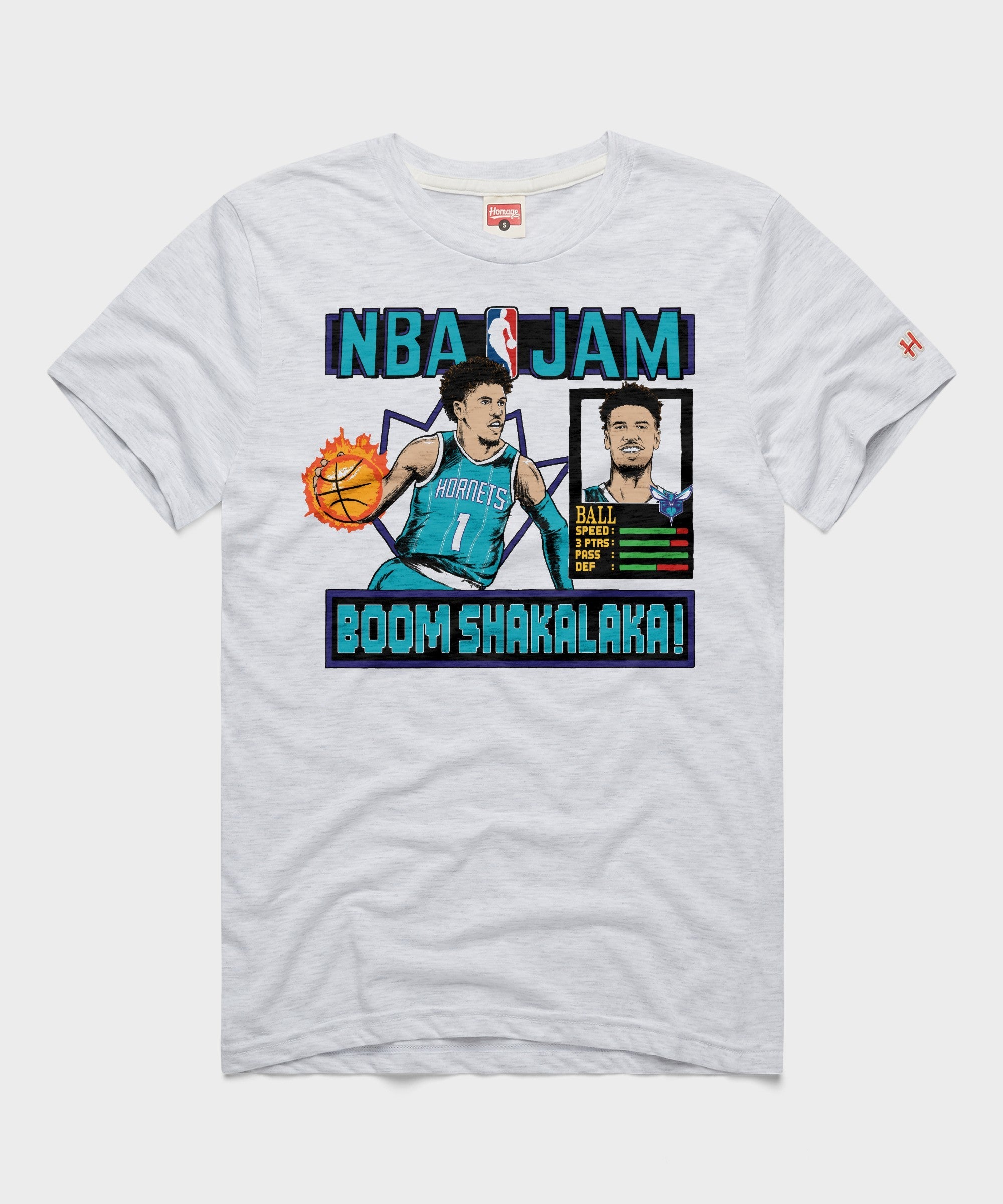 NBA Jam Hornets LaMelo Ball Ash