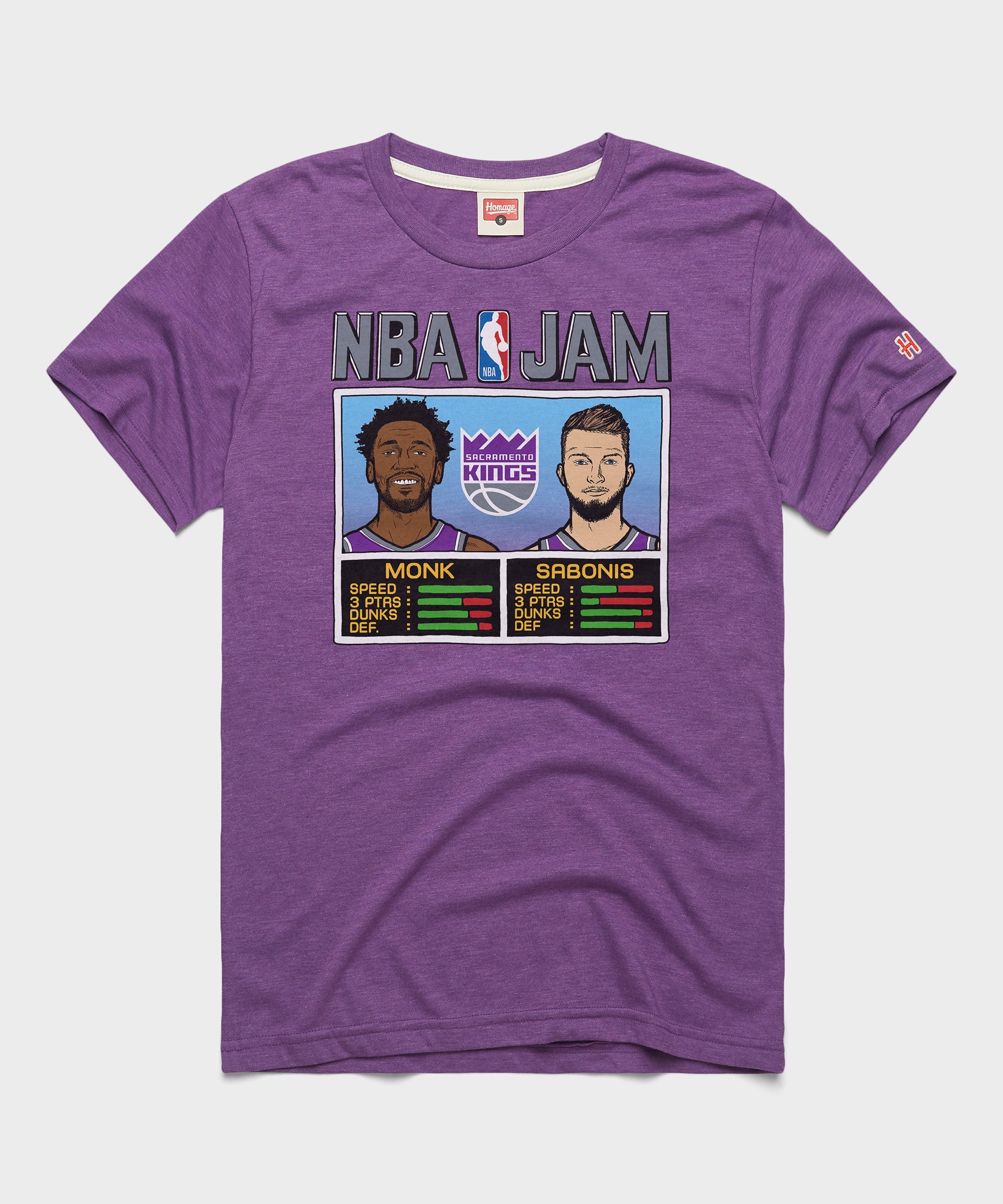 NBA Jam Kings Monk And Sabonis