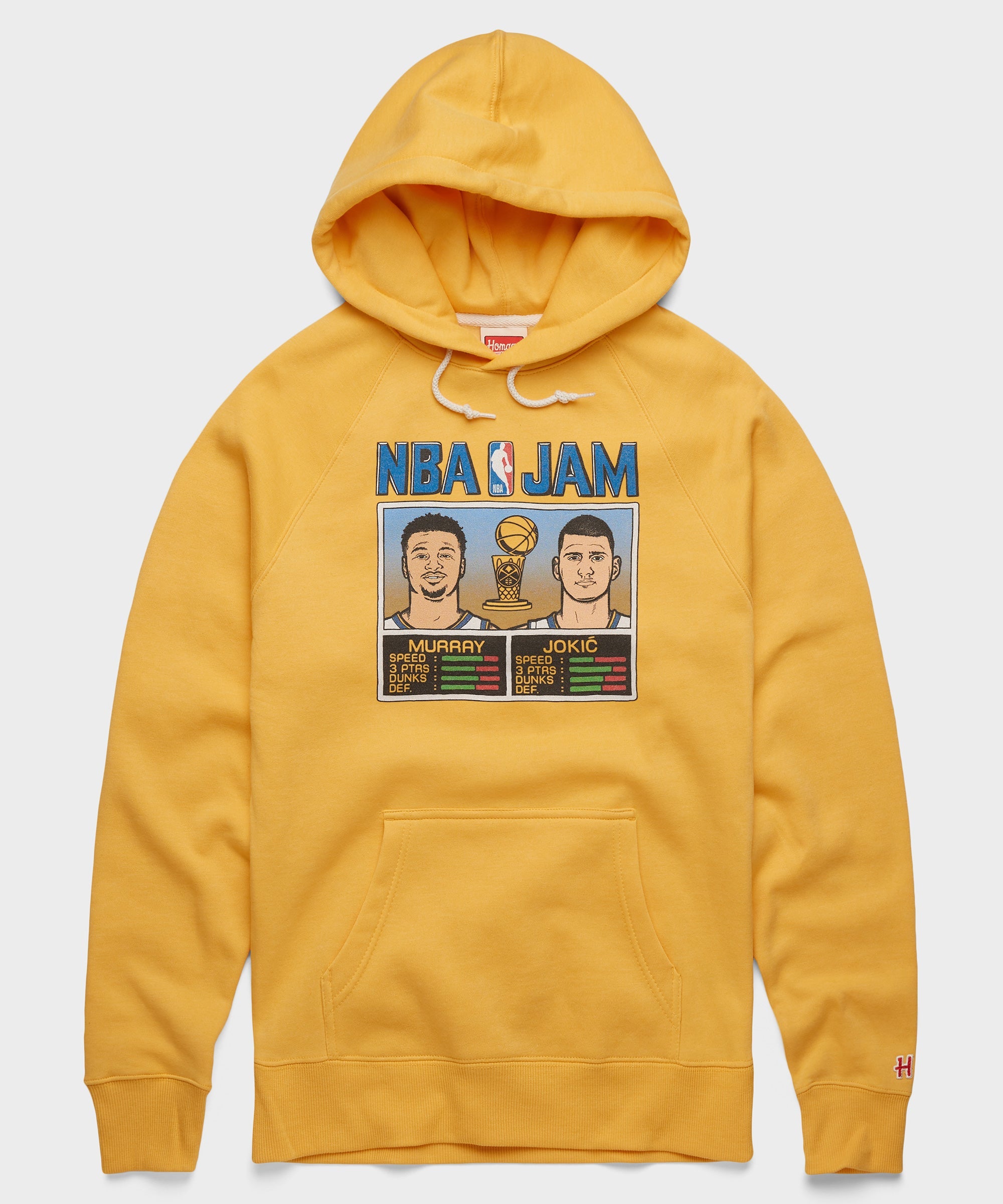 NBA Jam Nuggets 2023 Champs Murray And Jokic Hoodie