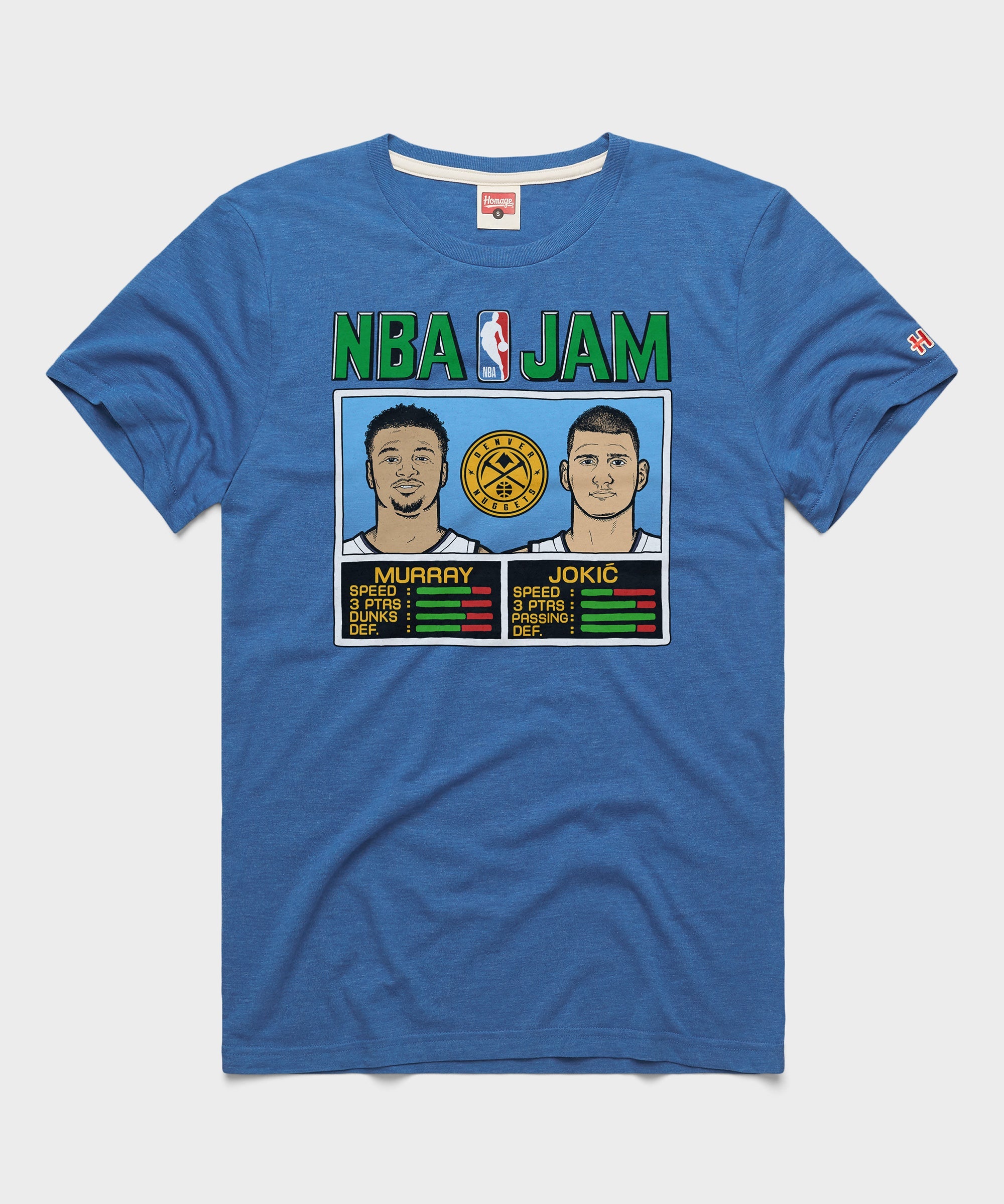 NBA Jam Nuggets City Murray And Jokic Royal Blue
