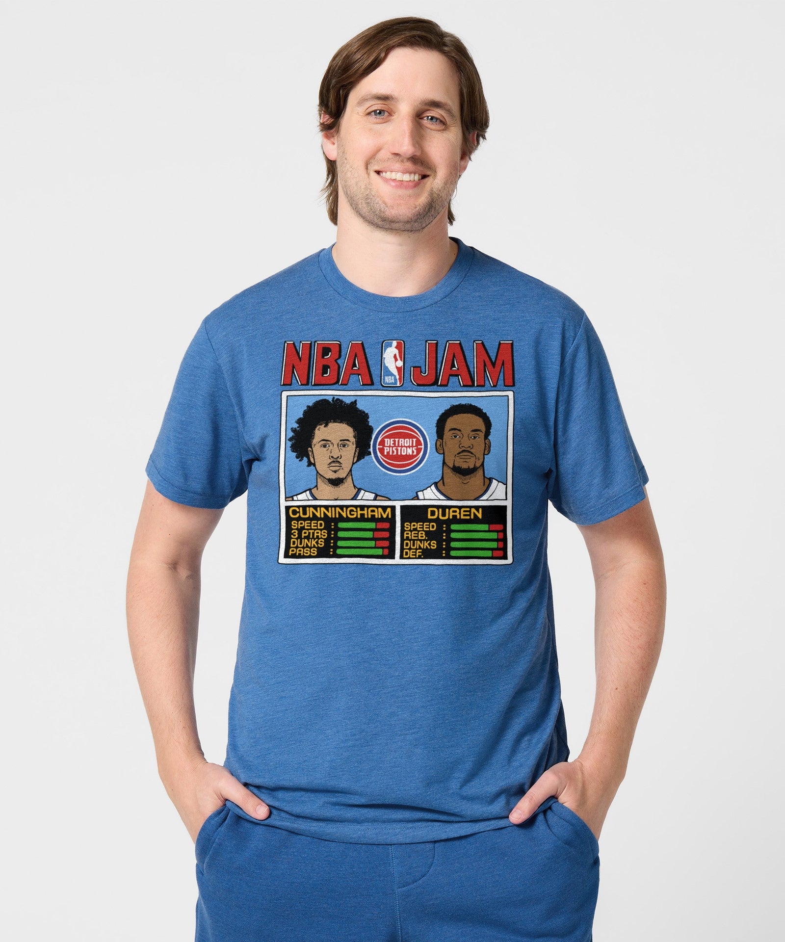 NBA Jam Pistons Cunningham And Duren