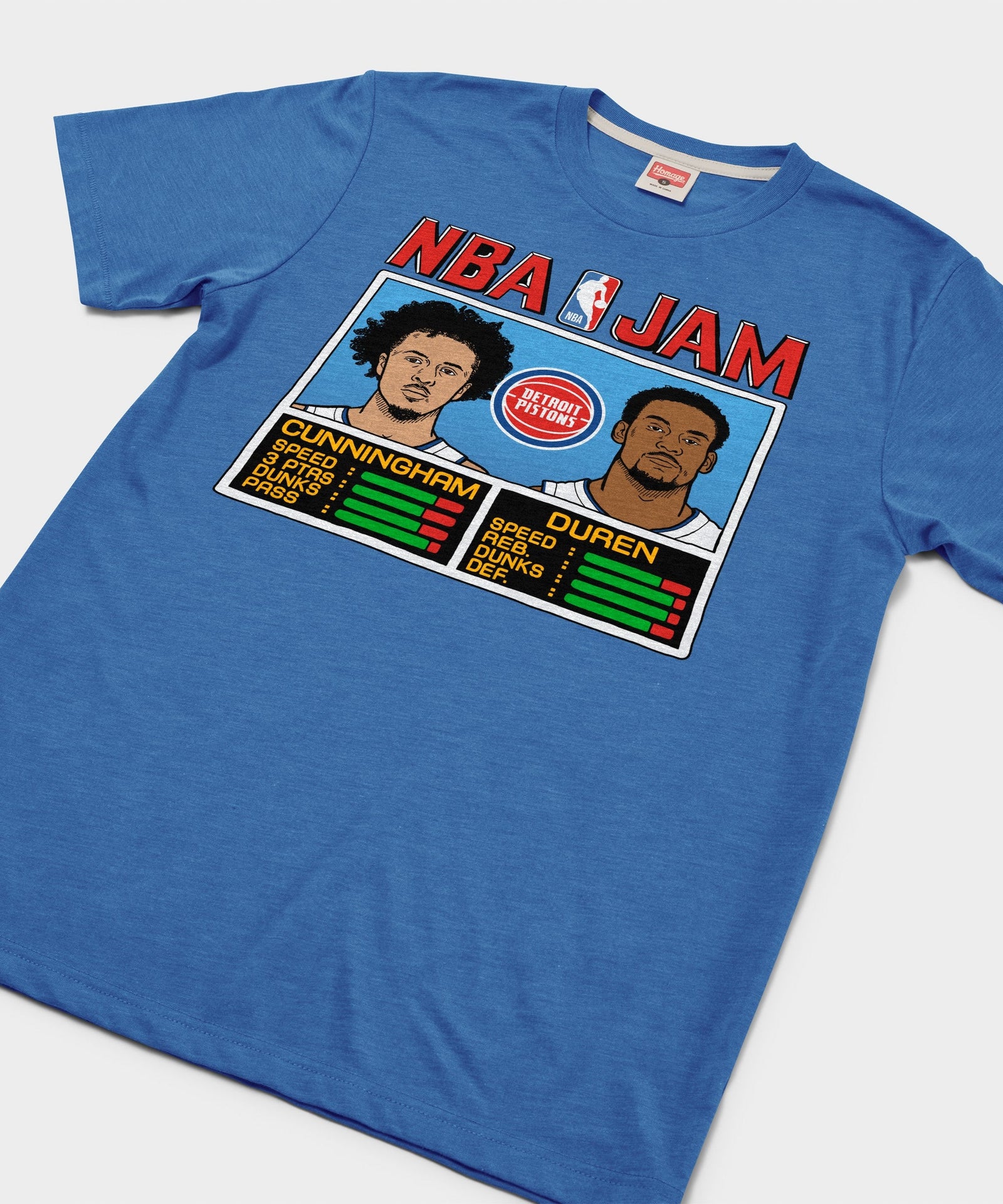 NBA Jam Pistons Cunningham And Duren