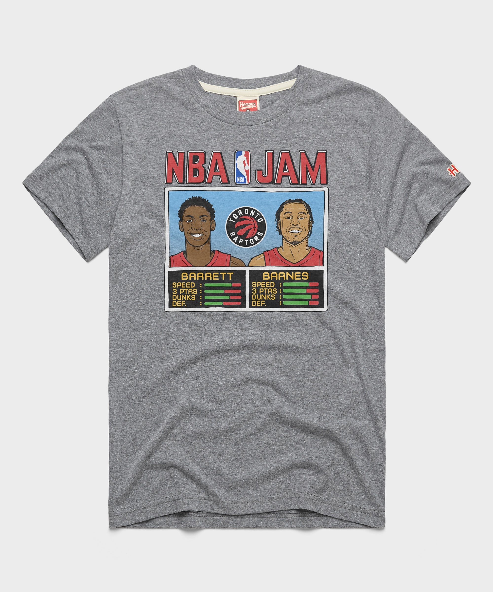 NBA Jam Raptors Barrett and Barnes