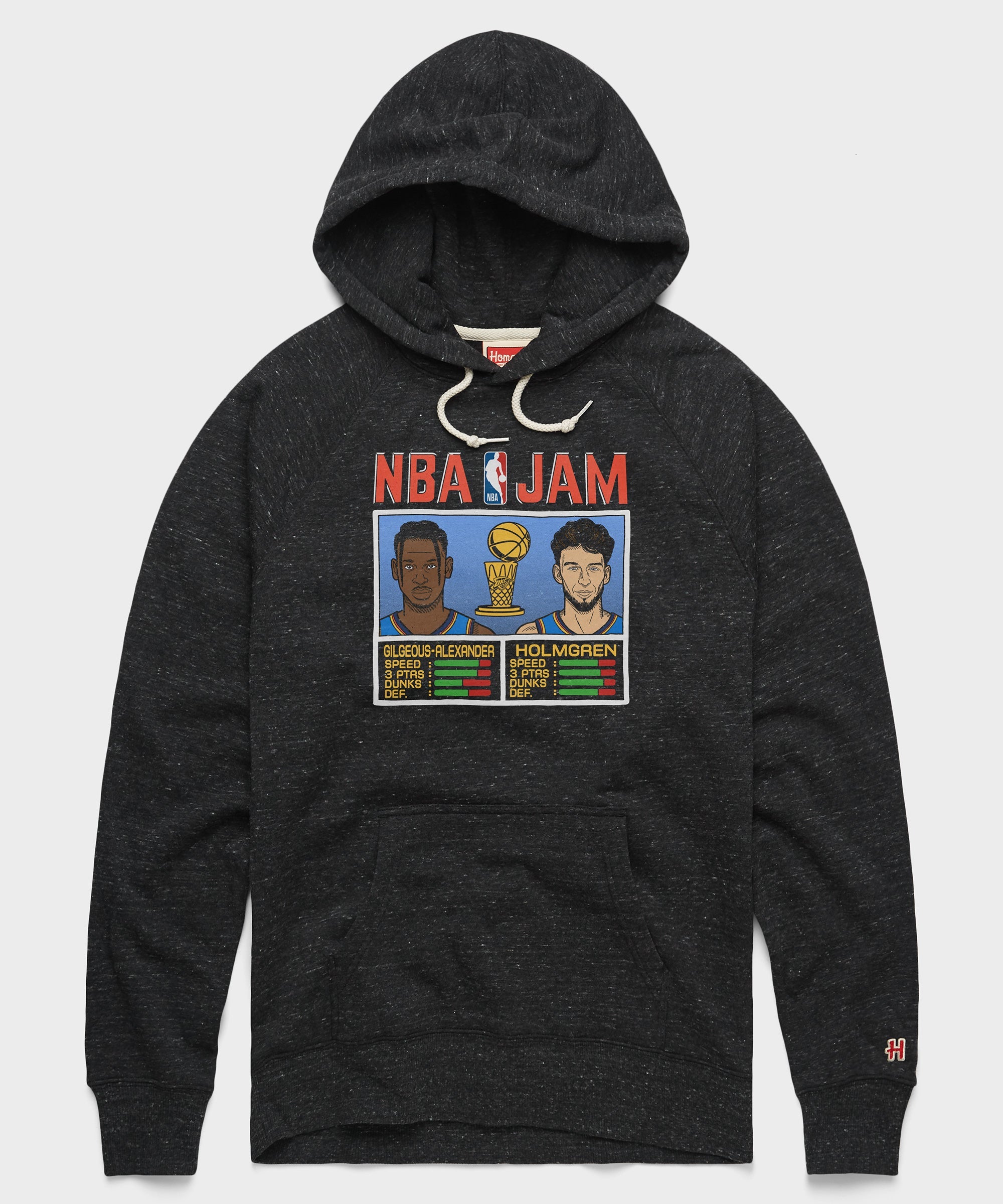 NBA Jam Thunder 2025 Champs Gilgeous Alexander And Holmgren Hoodie