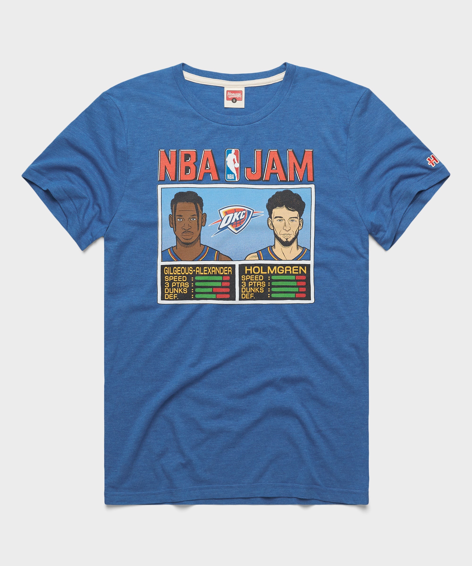 NBA Jam Thunder Gilgeous-Alexander And Holmgren Royal Blue