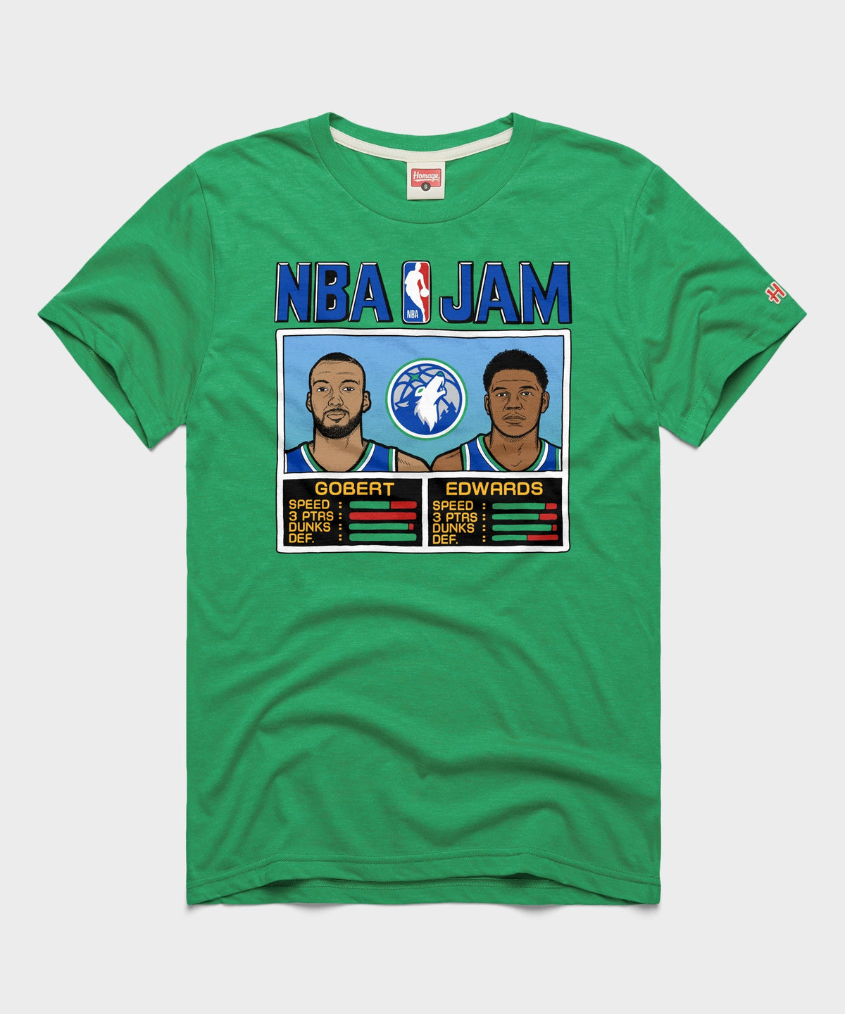 NBA Jam Timberwolves Gobert And Edwards