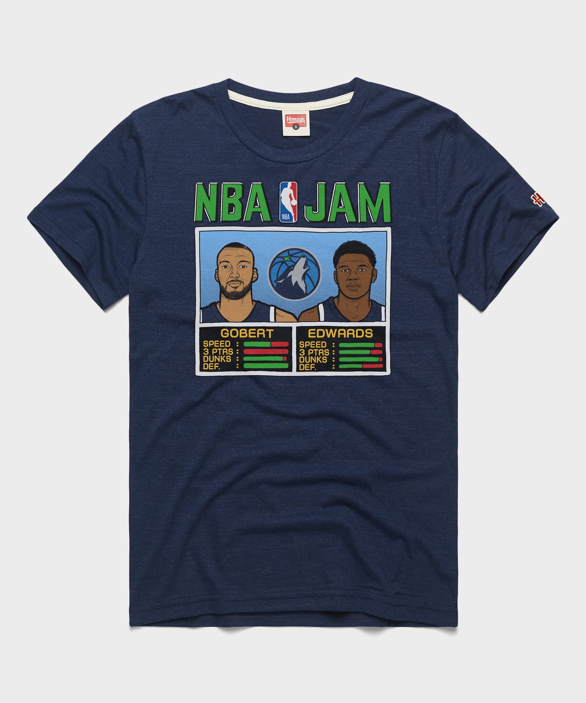NBA Jam Timberwolves Gobert And Edwards