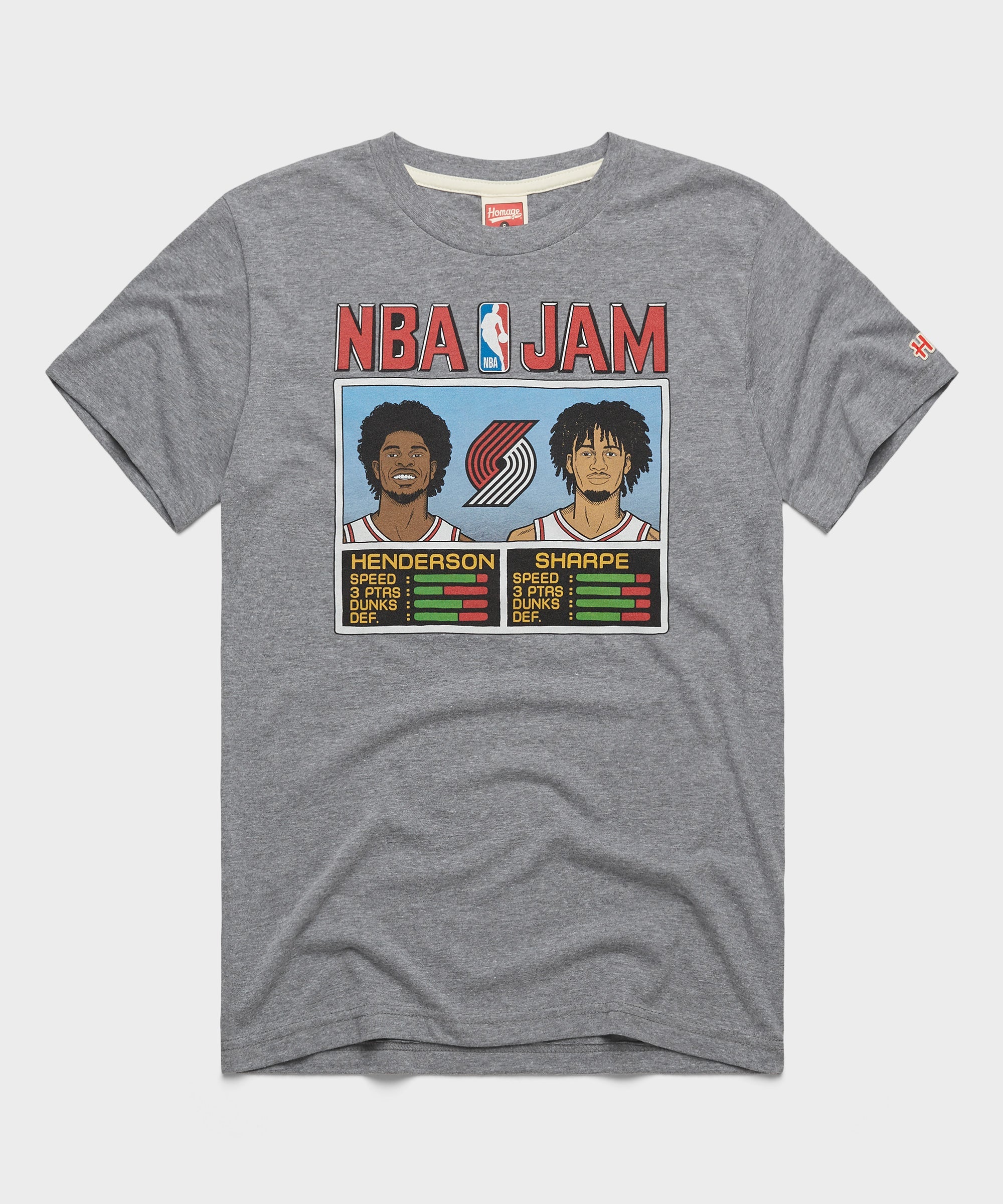 NBA Jam Trail Blazers Henderson and Sharpe