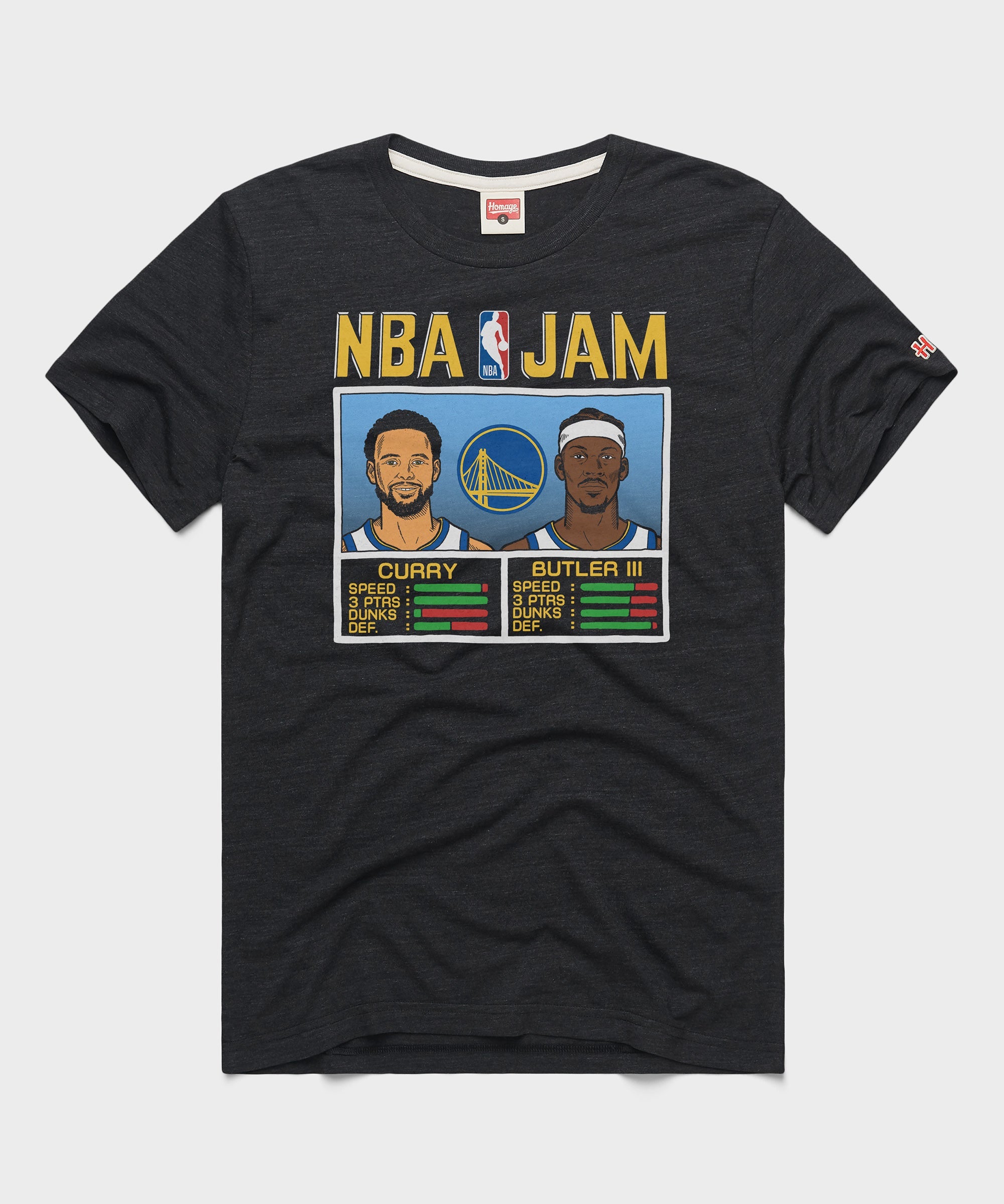 NBA Jam Warriors Curry and Butler III