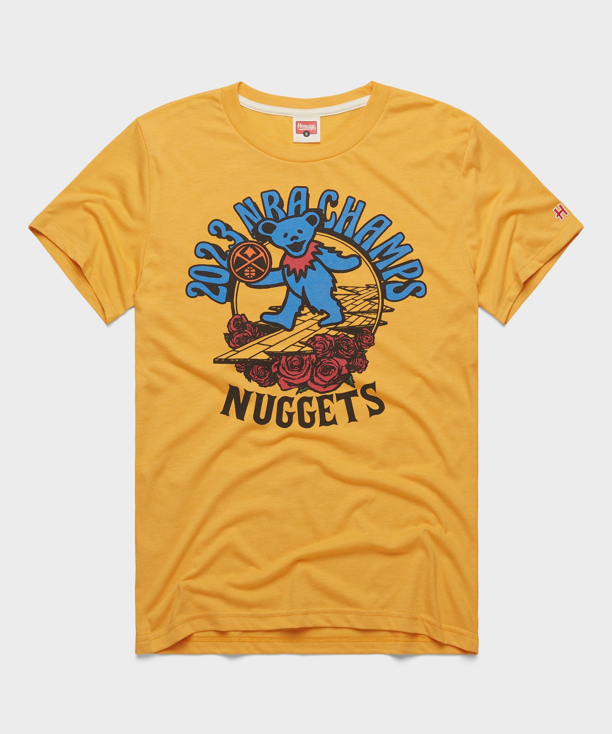 NBA x Grateful Dead 2023 Champs Nuggets