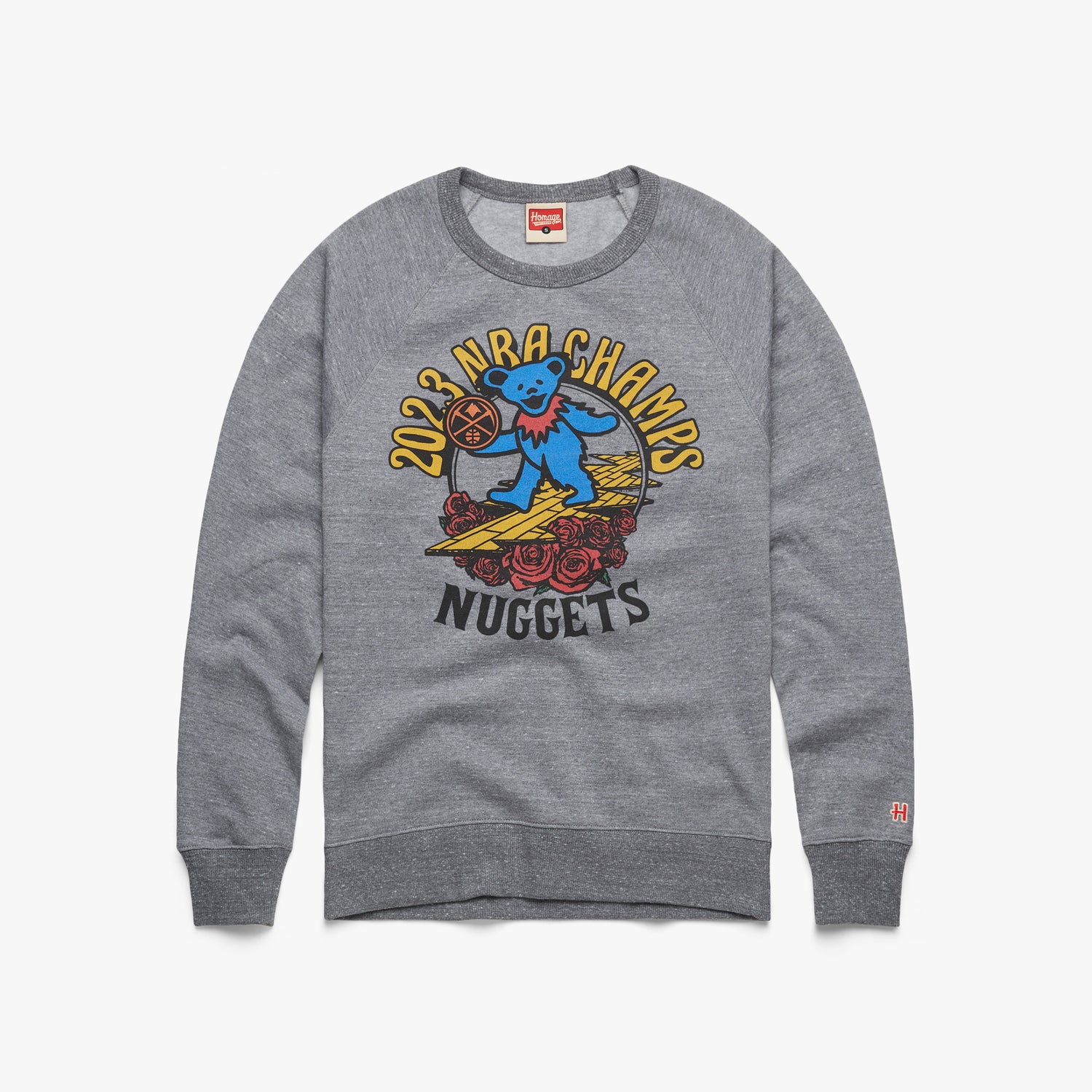 Denver Nuggets Rainbow Skyline retro shirt, hoodie, sweatshirt and tank top