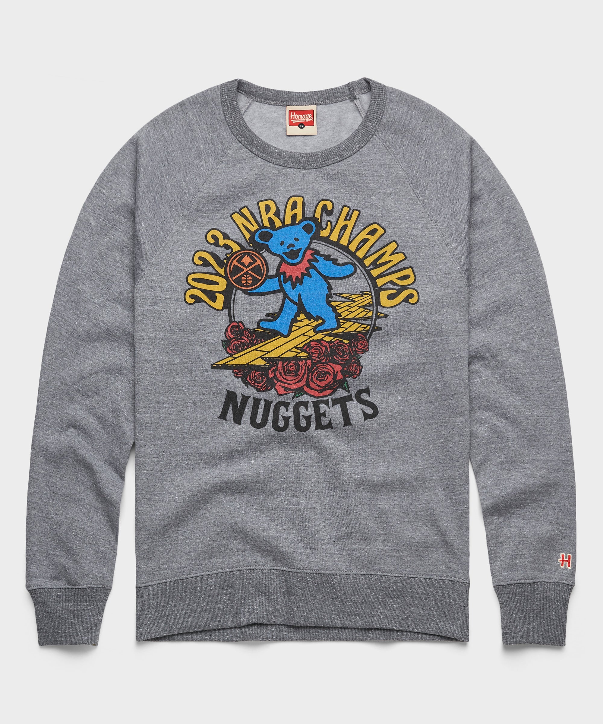NBA x Grateful Dead 2023 Champs Nuggets Crewneck