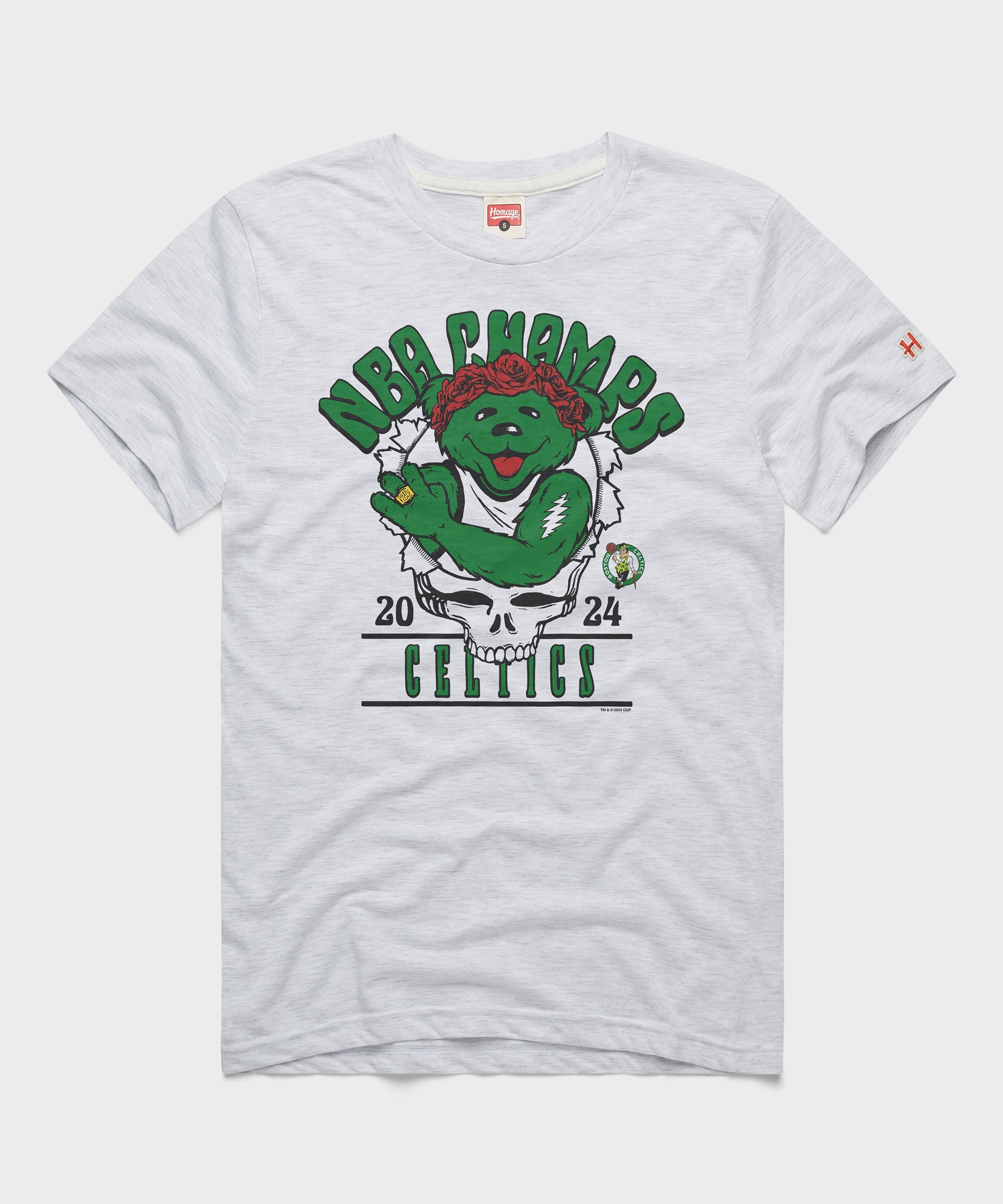 NBA x Grateful Dead 2024 Champs Celtics