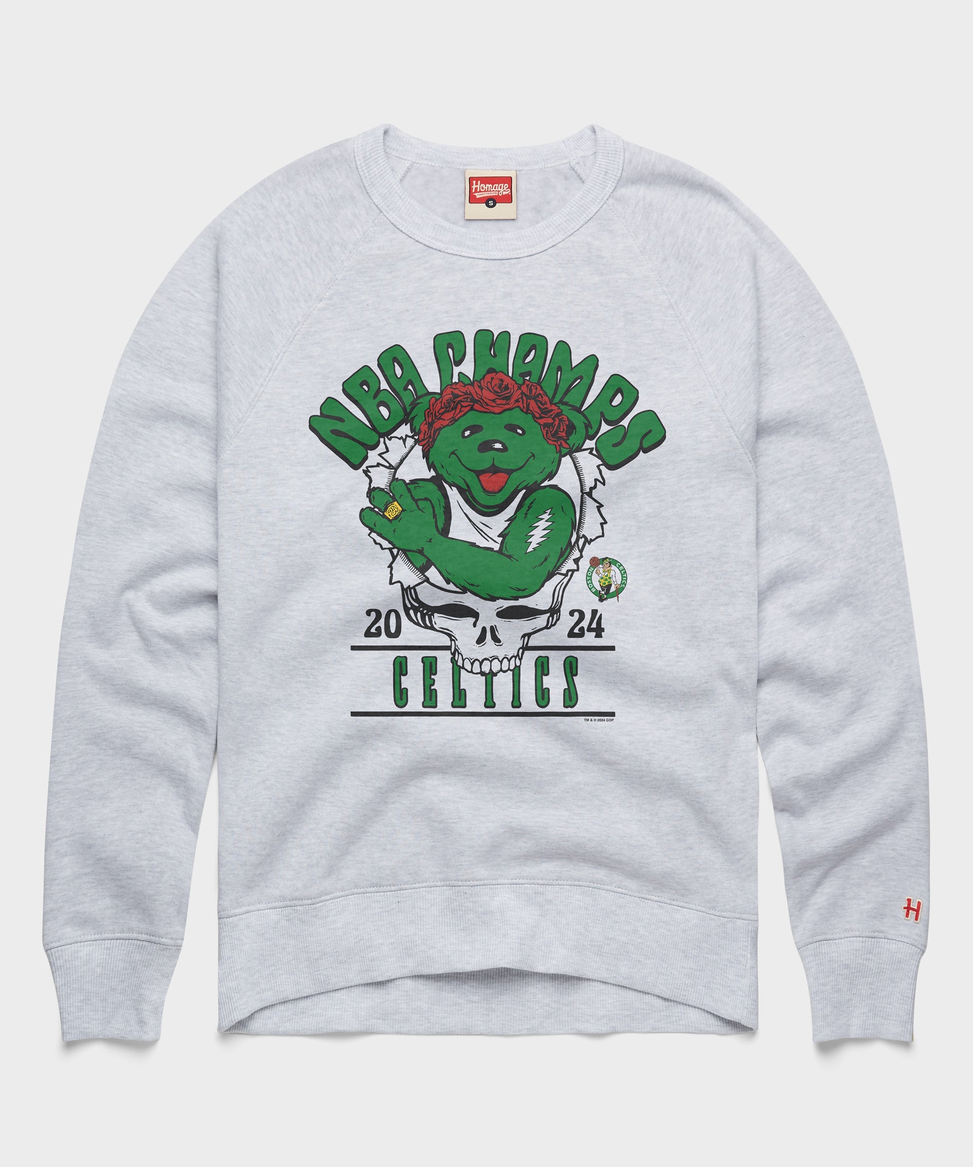 NBA x Grateful Dead 2024 Champs Celtics Crewneck