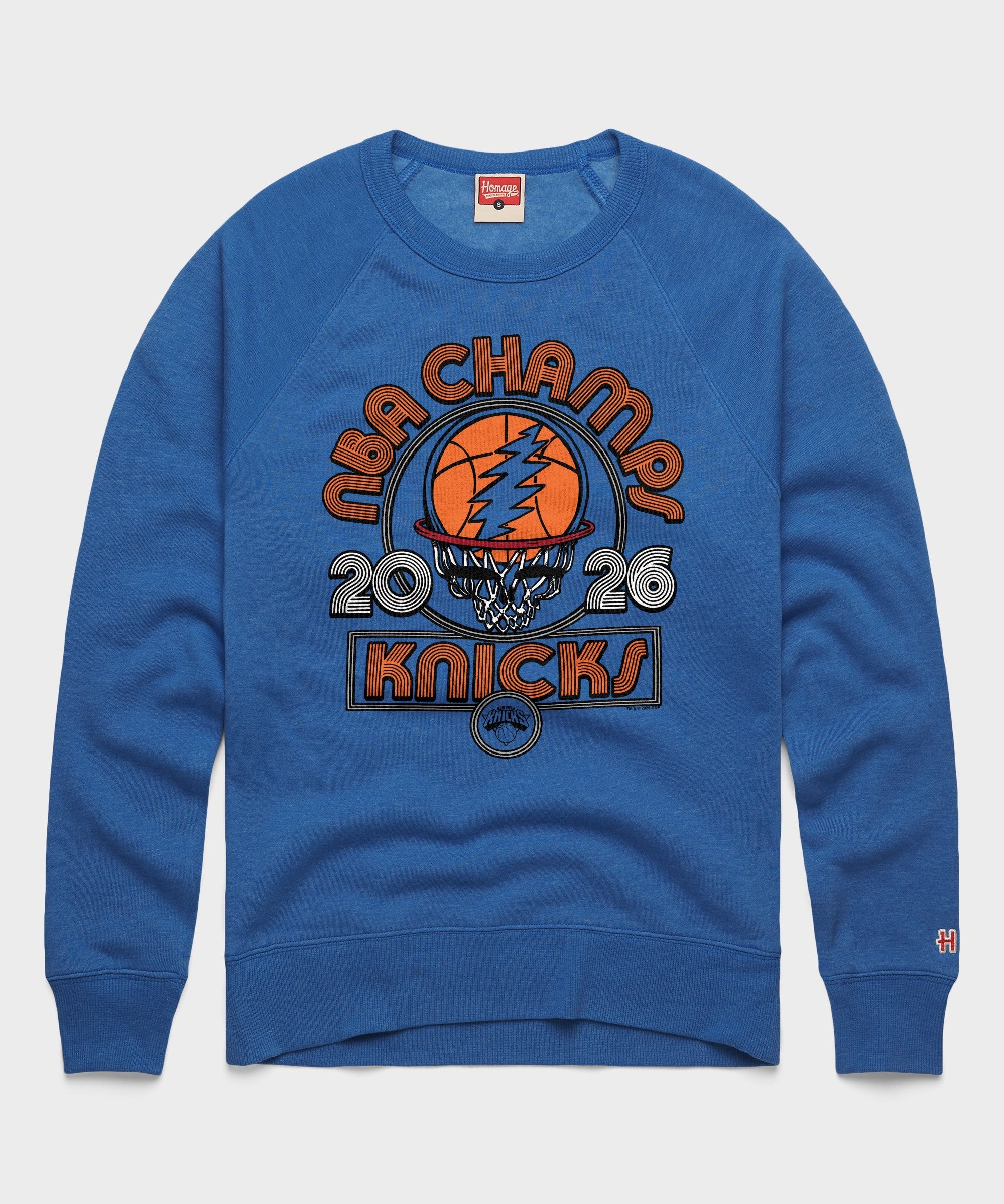 NBA x Grateful Dead 2026 Champs Knicks Crewneck