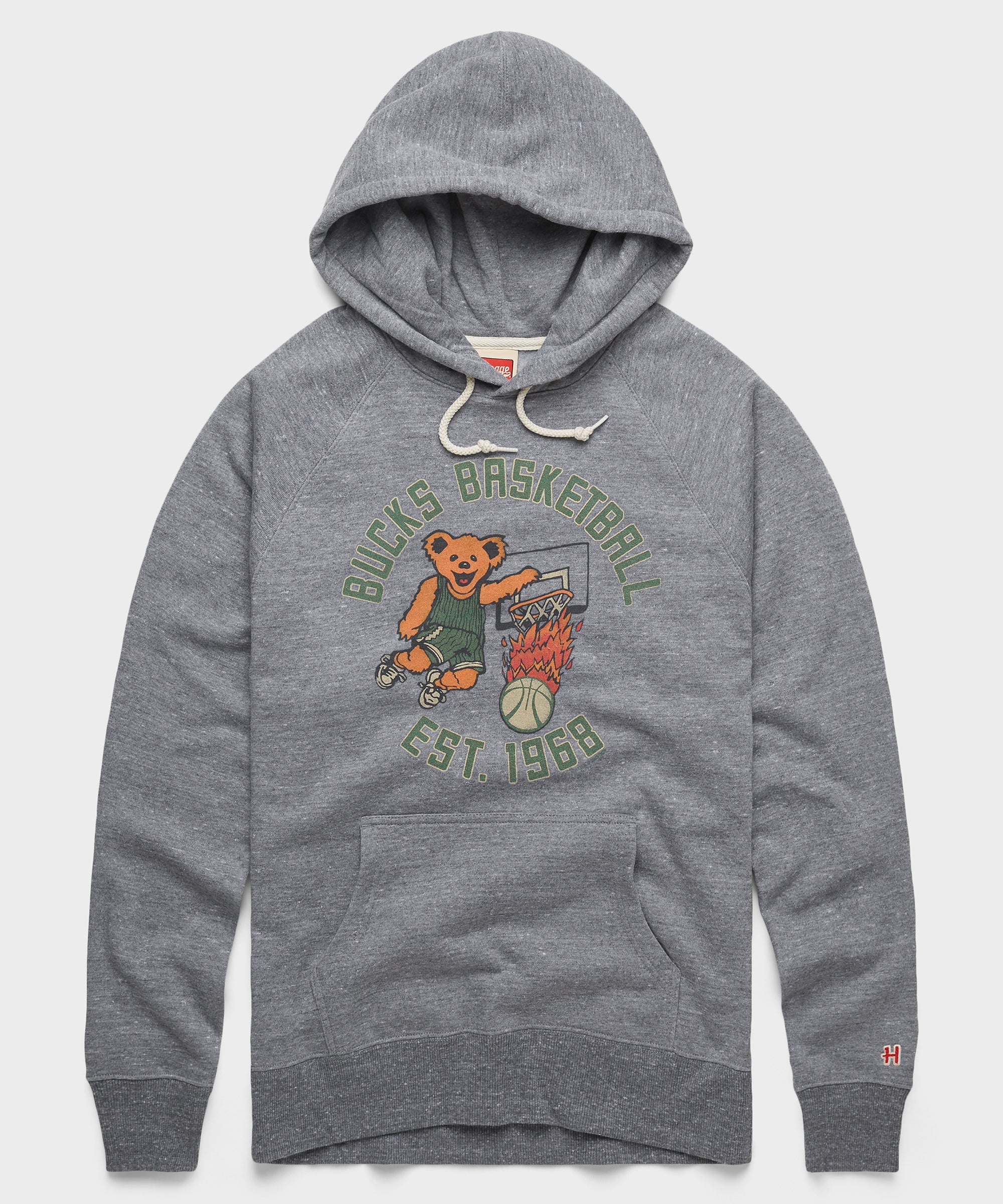 NBA x Grateful Dead x Bucks Hoodie