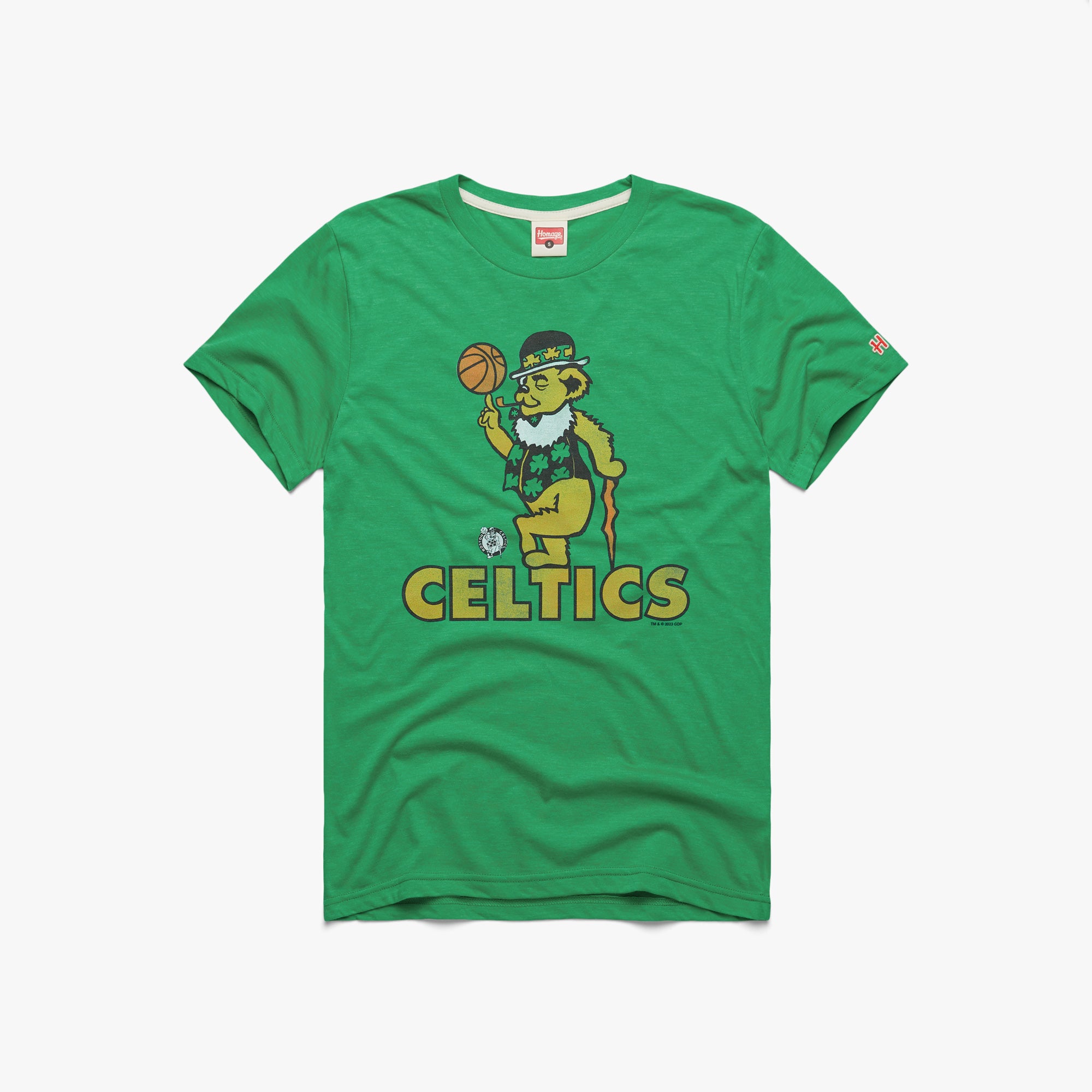 Buy Boston Celtics Retro Logo Oversizeds Vintage Nba Tee Unique design T- shirt