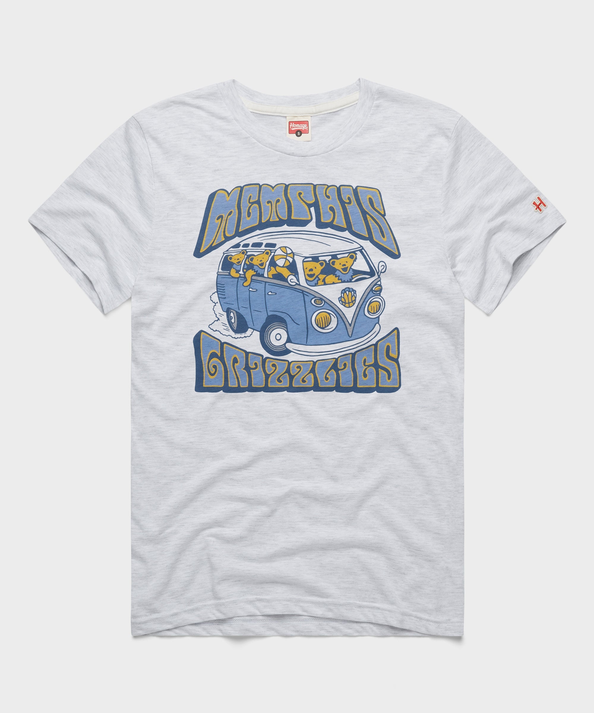 NBA x Grateful Dead x Grizzlies Bears And Bus