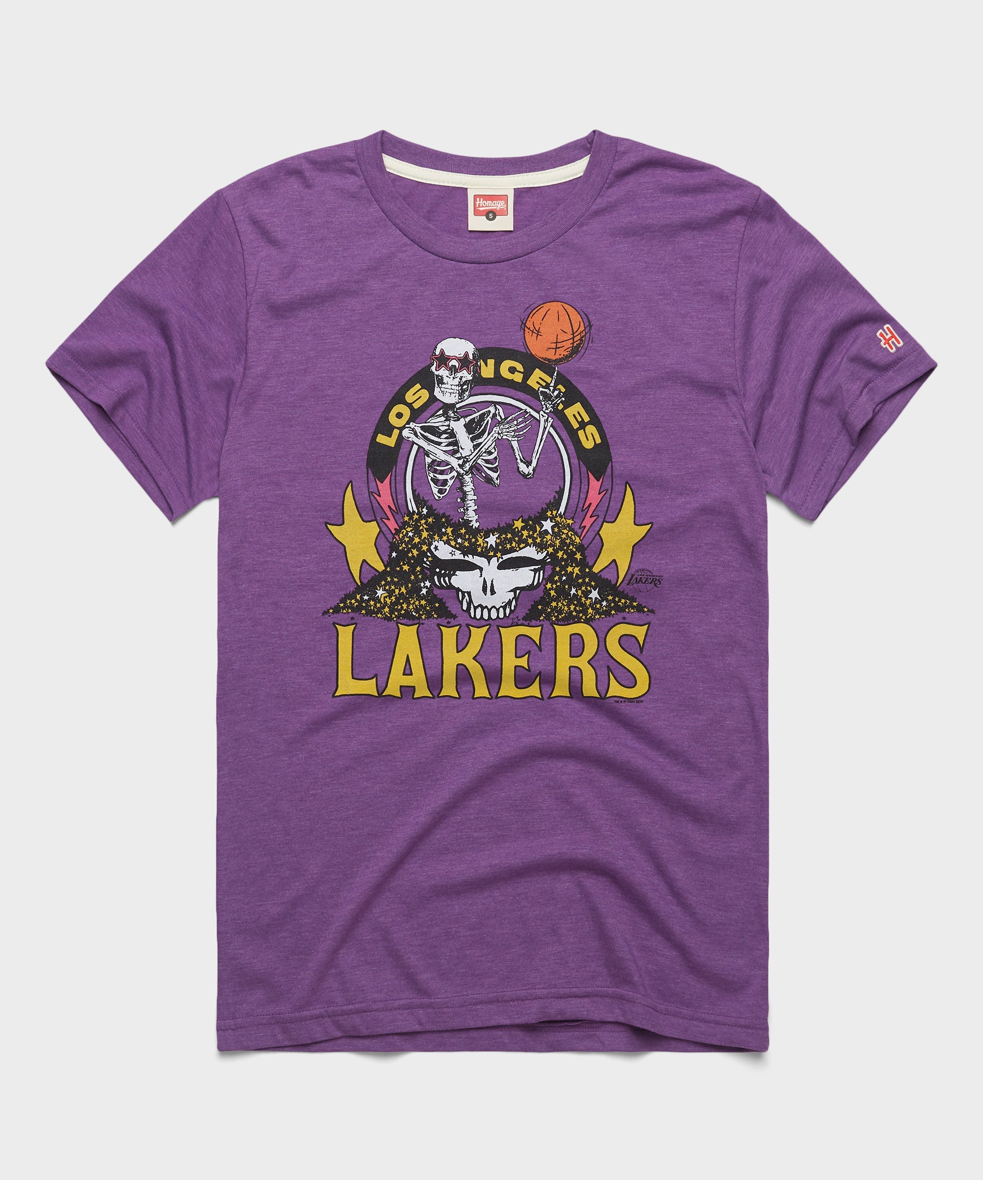 NBA x Grateful Dead x Lakers Skull