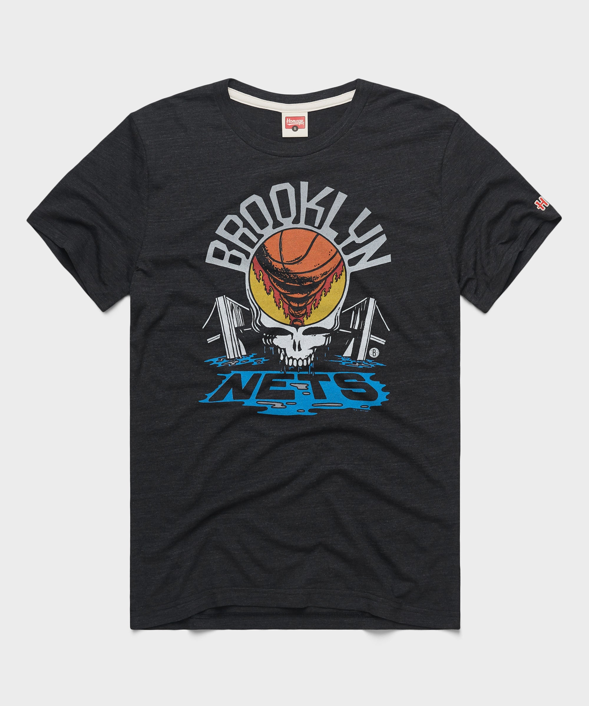 NBA x Grateful Dead x Nets Skull