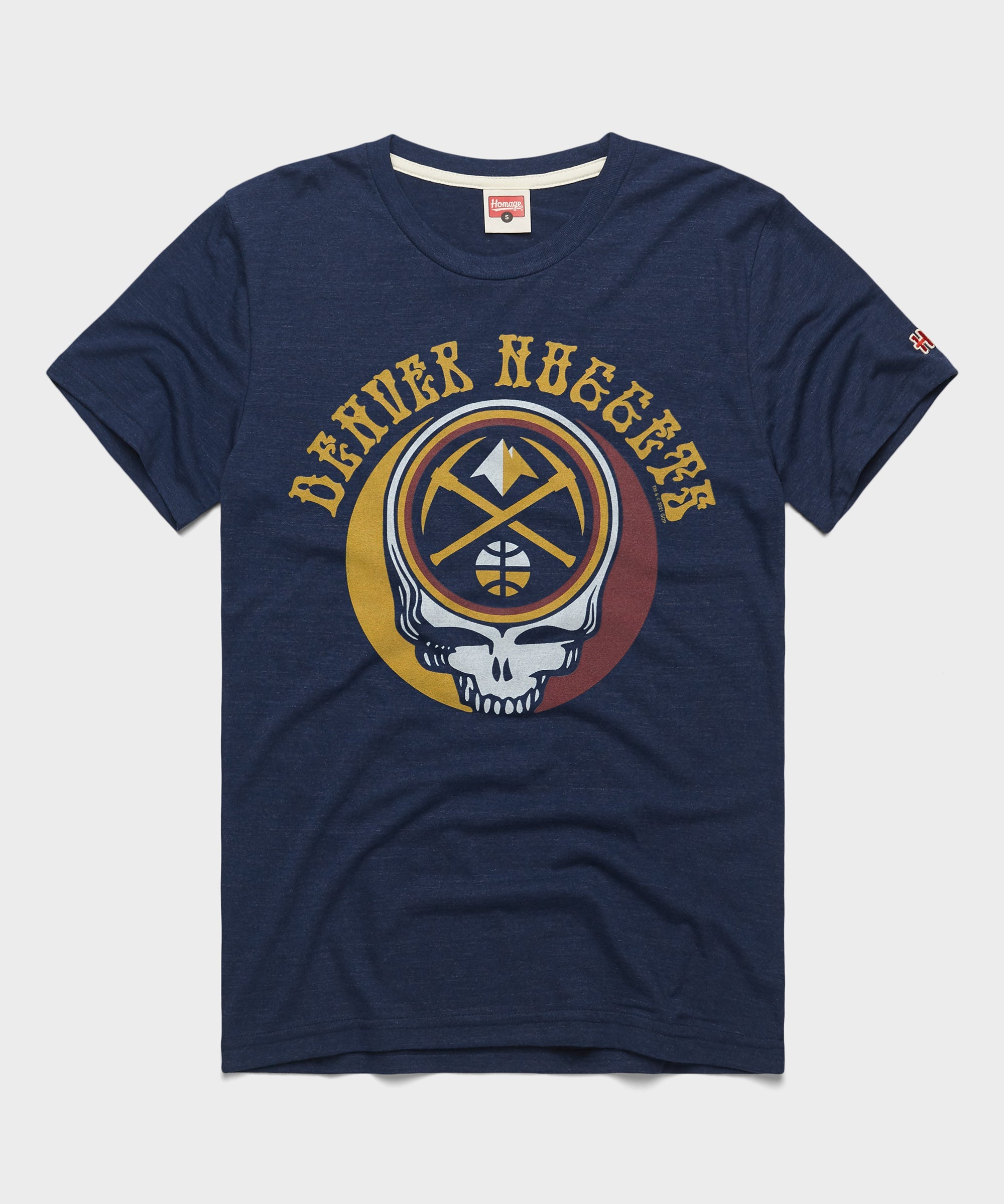 NBA x Grateful Dead x Nuggets Skull Navy