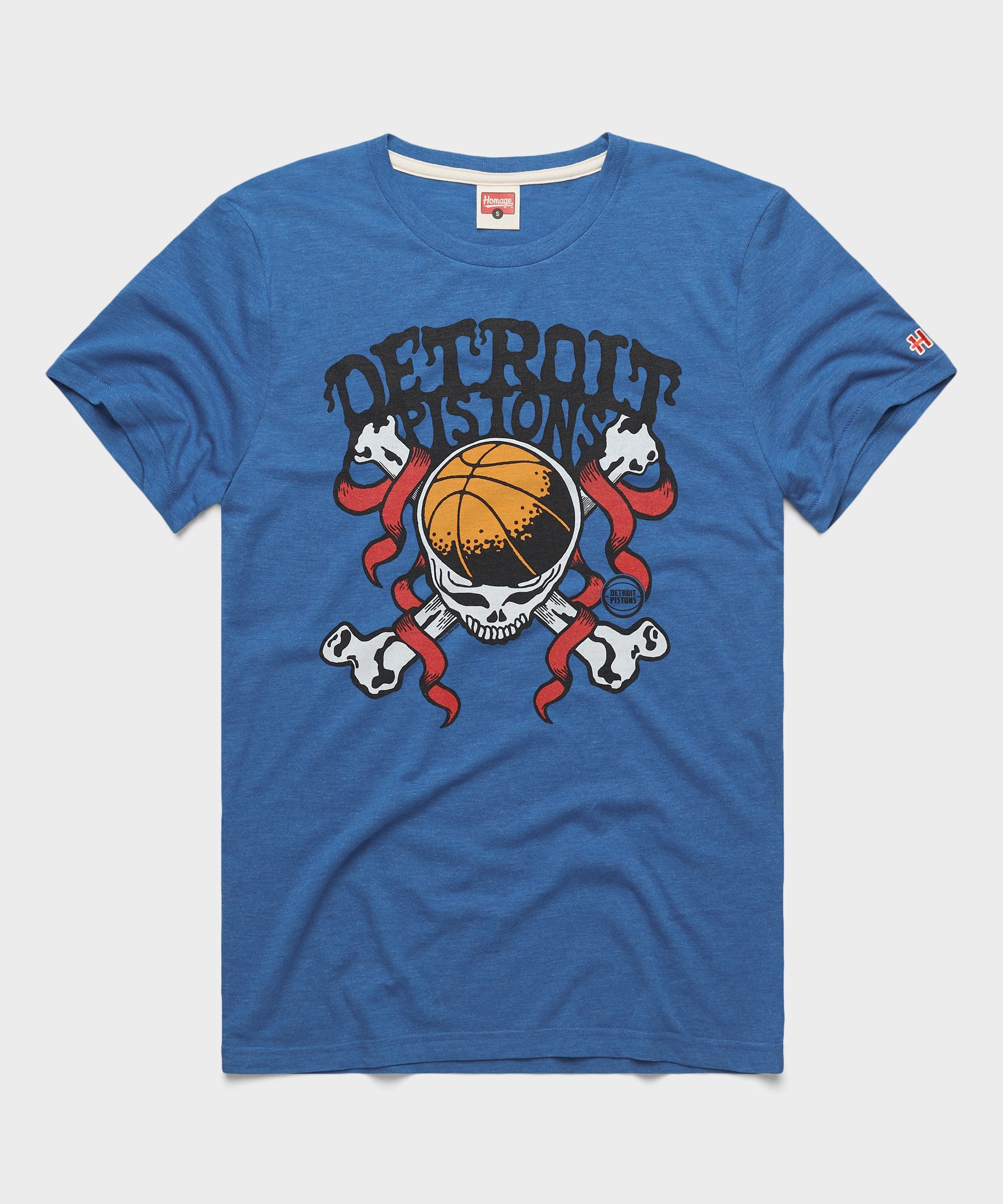NBA x Grateful Dead x Pistons Skull