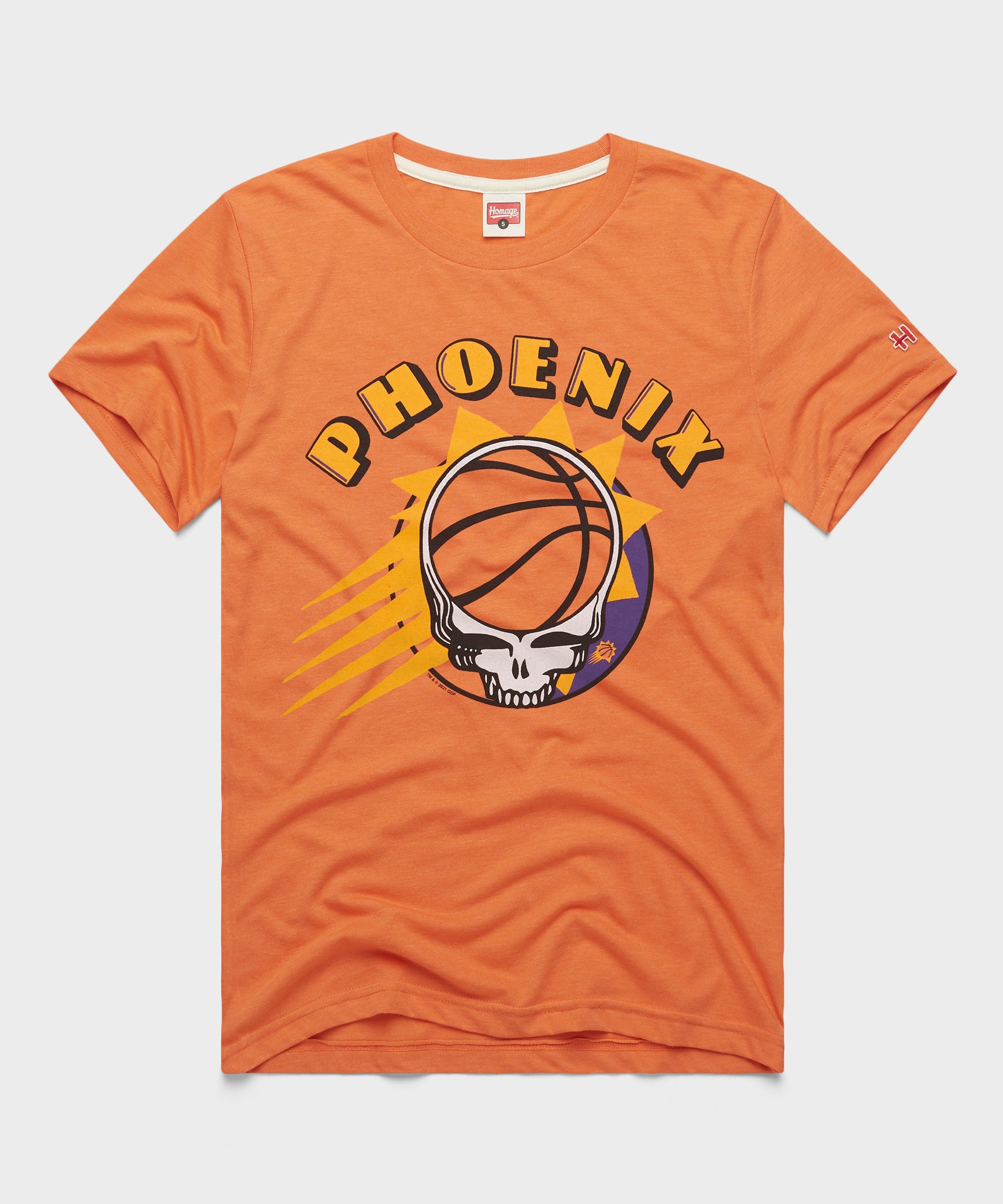 NBA x Grateful Dead x Suns Skull