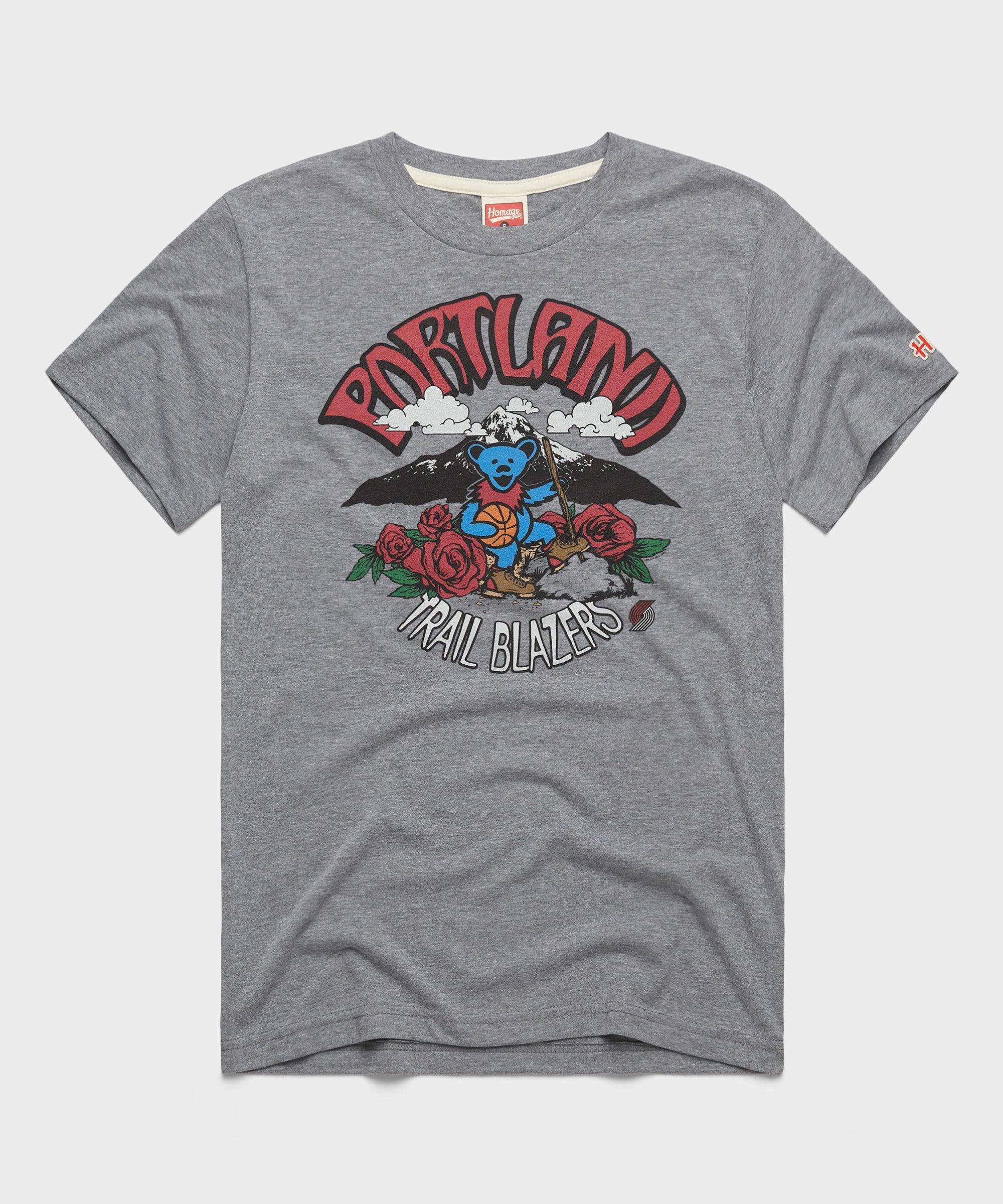 NBA x Grateful Dead x Trail Blazers Bear