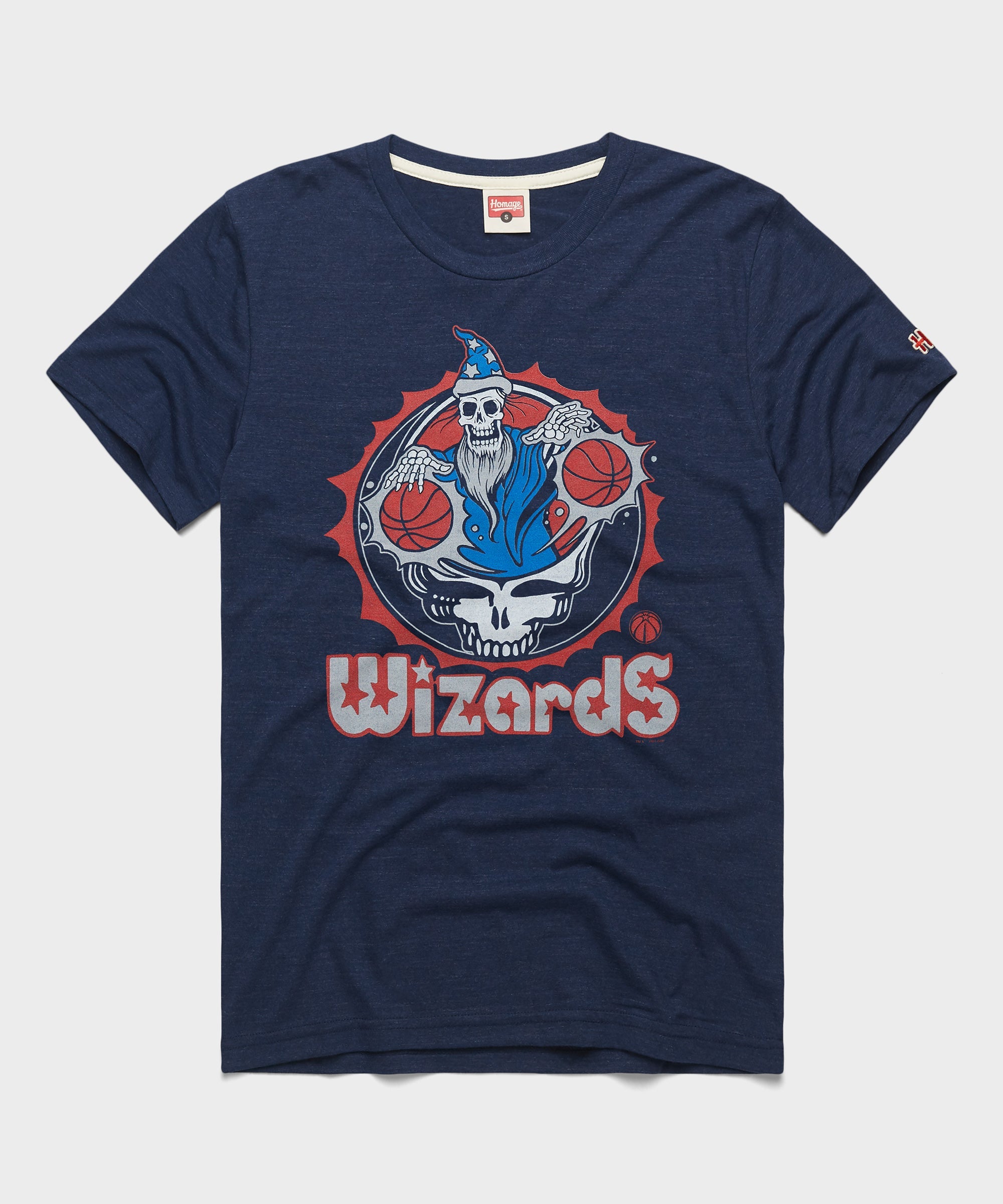 NBA x Grateful Dead x Wizards Skull